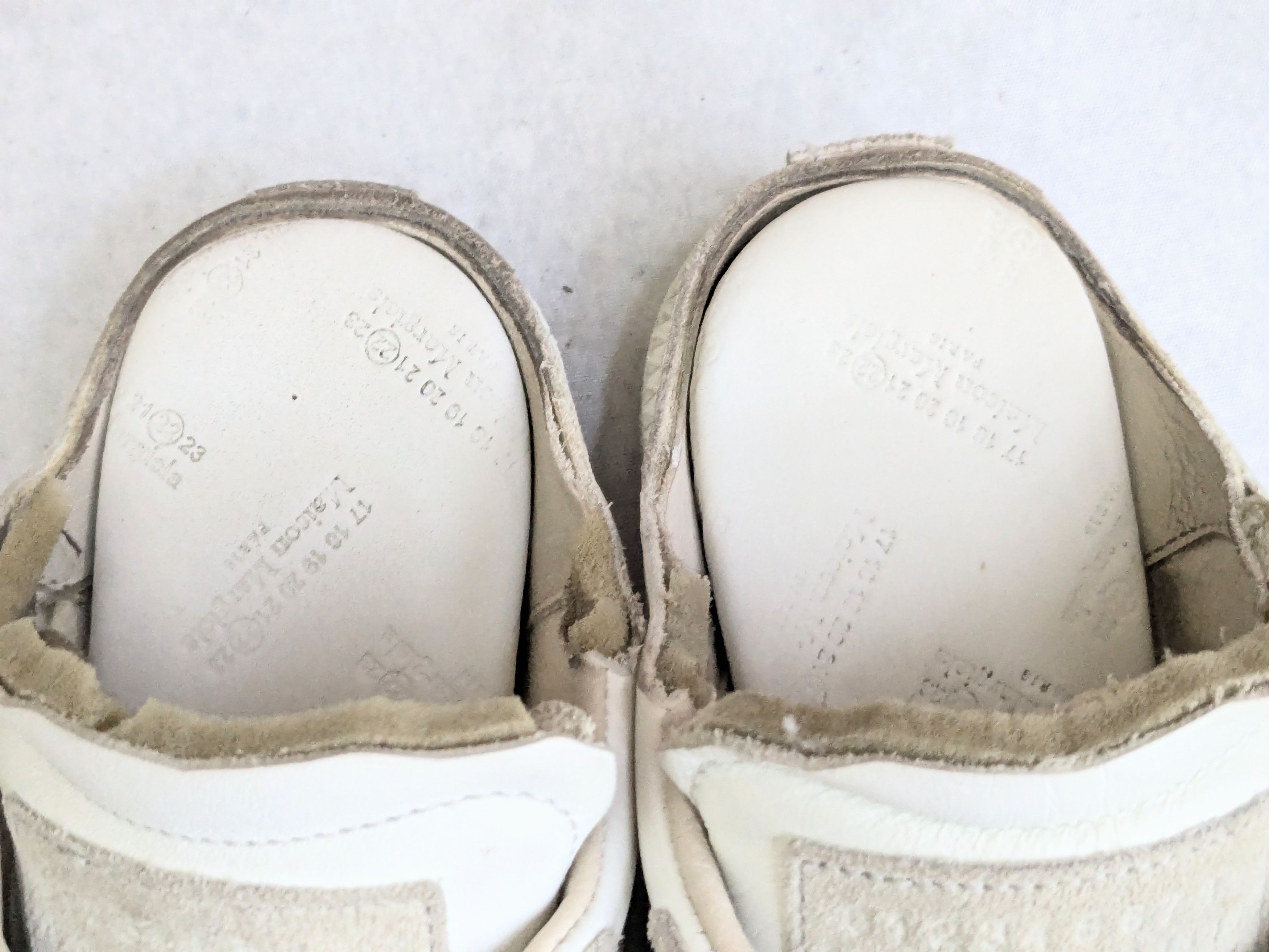 Maison Margiela Maison Margiela GAT Replica White Gray 38.5 8.5 Size US 8.5 / IT 38.5 - 5 Thumbnail