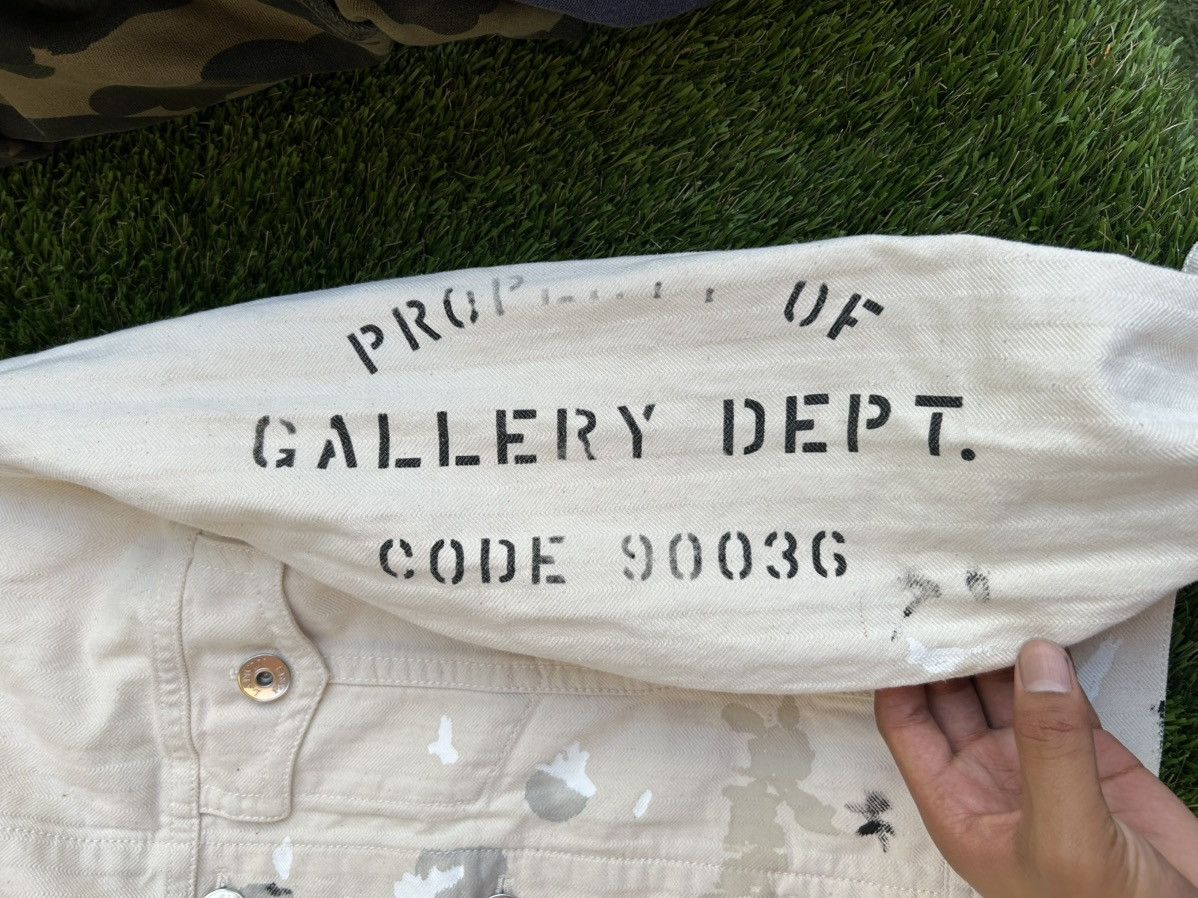 Gallery Dept. × Lanvin Lanvin x Gallery Dept SS21 Paint Mark Denim Jacket Size US M / EU 48-50 / 2 - 6 Thumbnail