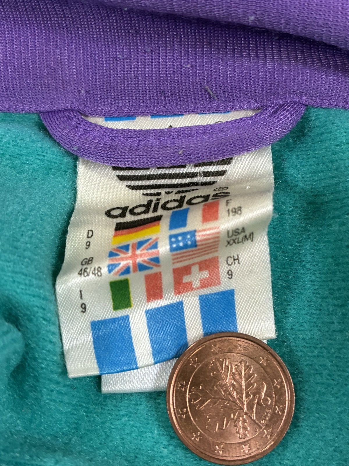 Adidas Mens Adidas 90s Sport Team Vintage Tracksuit Set Size XL Size US XL / EU 56 / 4 - 5 Thumbnail