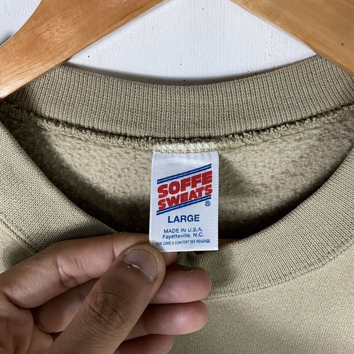 Vintage VINTAGE 90's SOFFE SWEATS 50/50 CREWNECK PULLOVER Size US L / EU 52-54 / 3 - 7 Thumbnail