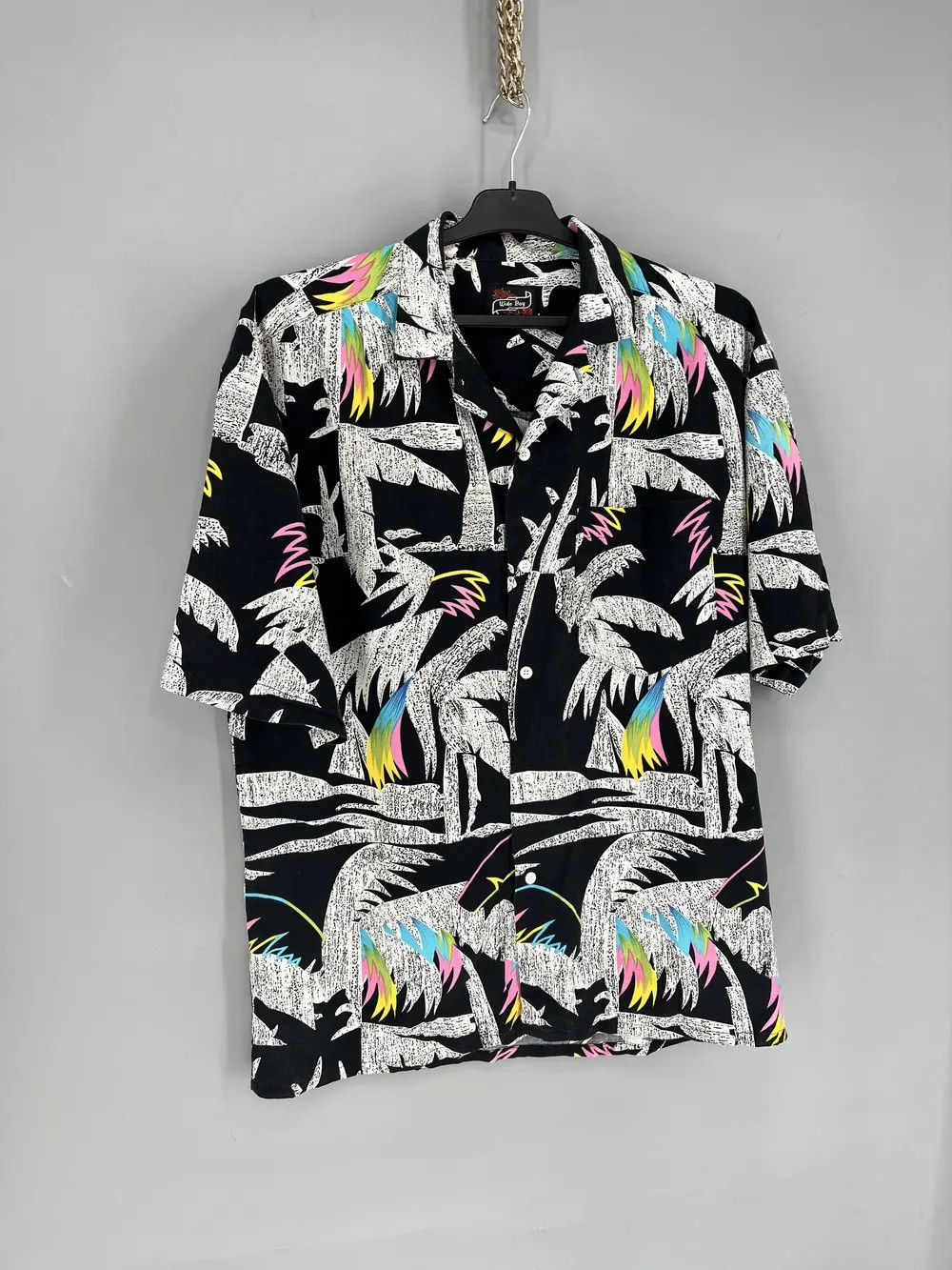 Vintage Vintage Y2K Art Streetwear Hawaiian Travis Scott style Size US L / EU 52-54 / 3 - 2 Thumbnail