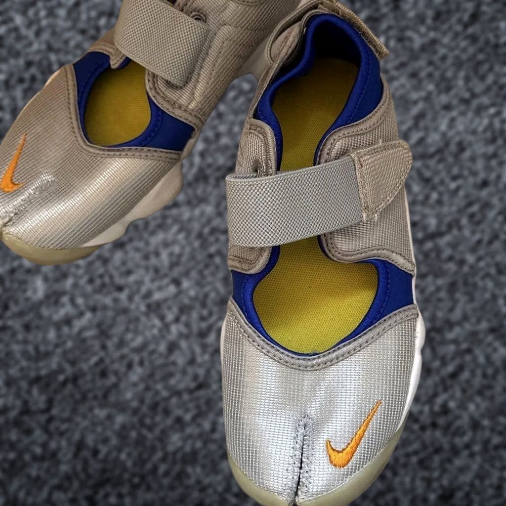 Nike Nike Air Rift Tabi Sneakers Sandals Silver Womens 6.0US Sneake Size US 6 / IT 36 - 1 Thumbnail