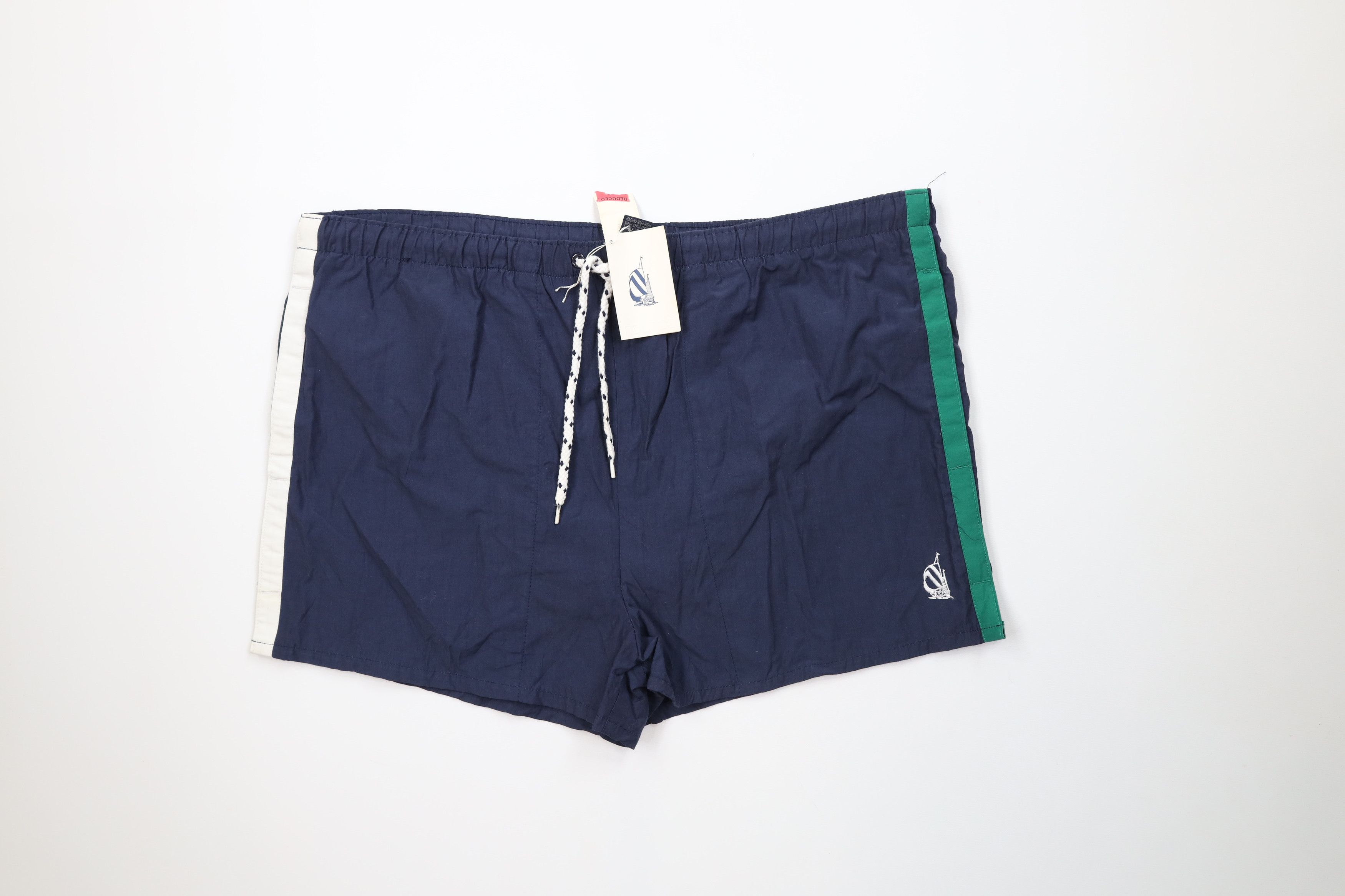 Nautica Deadstock Vintage 90s Nautica Lined Shorts Swim Trunks Size US 36 / EU 52 - 1 Thumbnail
