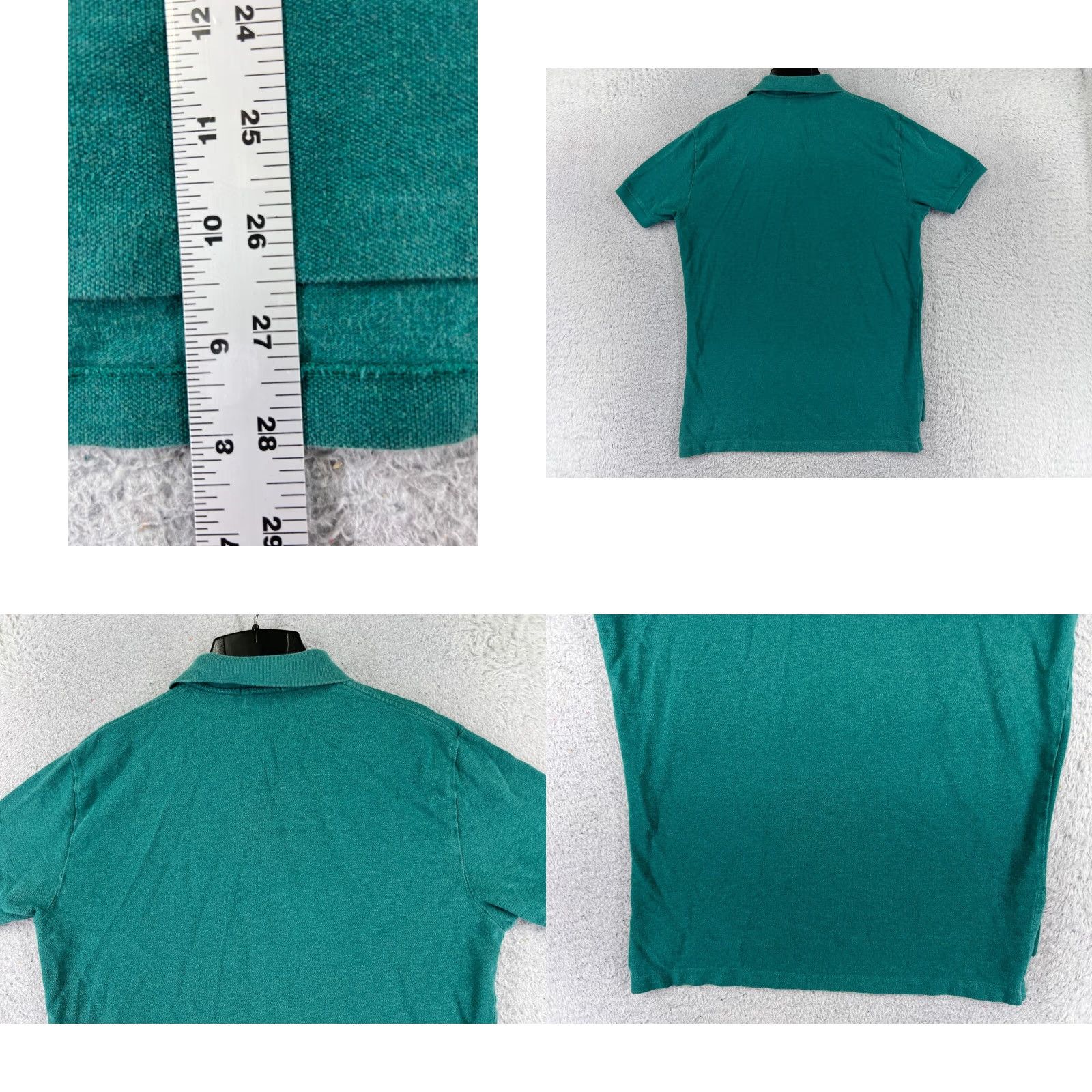 Ralph Lauren VINTAGE Polo Ralph Lauren Polo Shirt Men Medium Green Golf Pony Short Sleeve Cotton Size US M / EU 48-50 / 2 - 9 Thumbnail