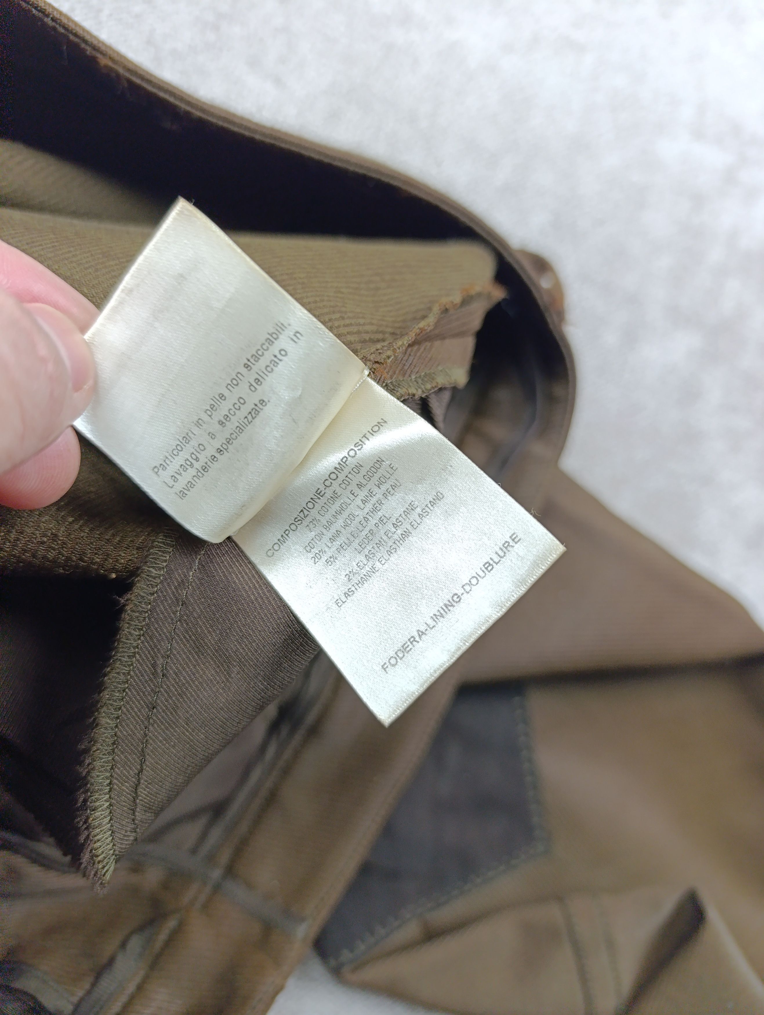 Gucci Gucci Brown Cotton Blend Gabardine Breeches Size 32" / US 10 / IT 46 - 16 Thumbnail