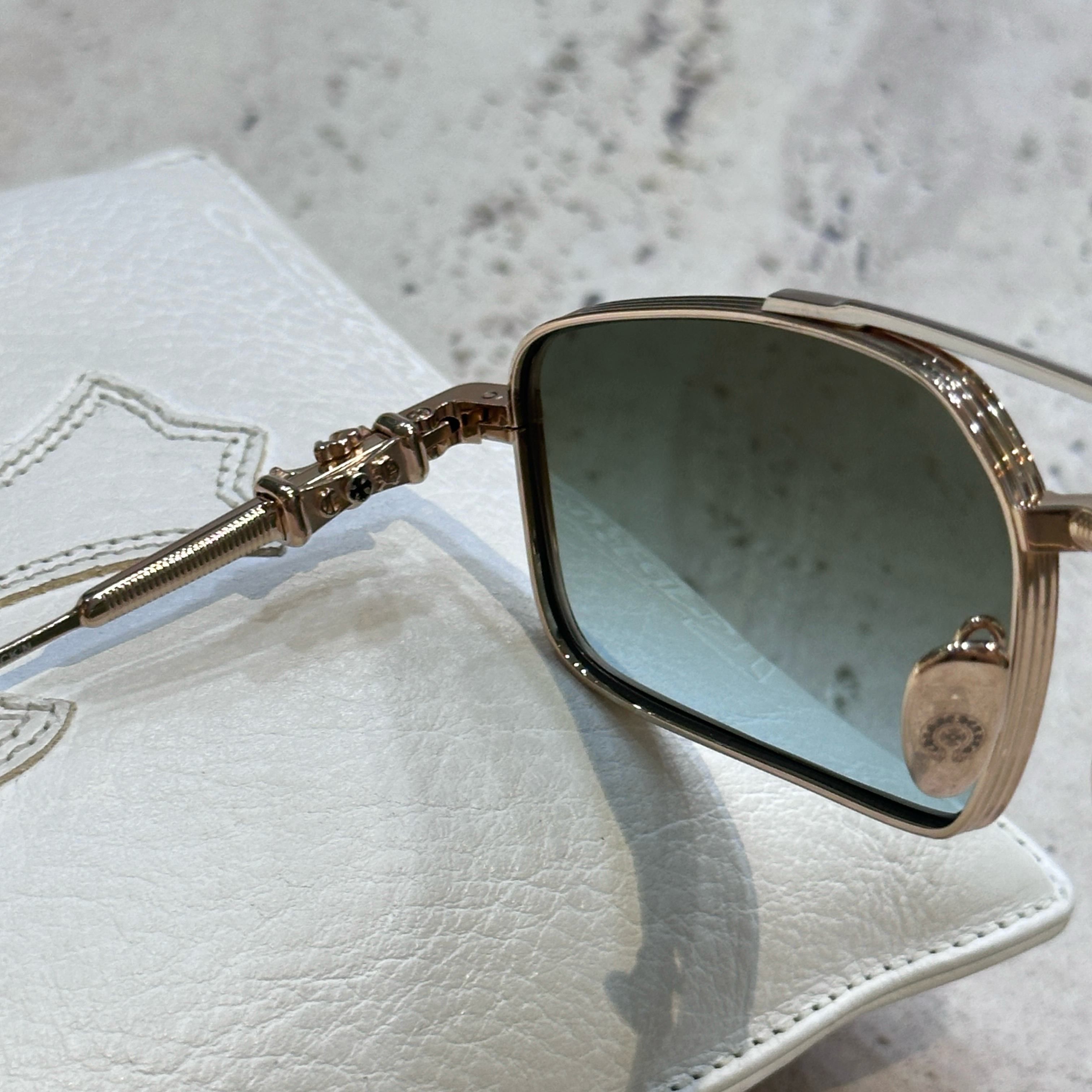 Chrome Hearts Double Bridge Metal Frame Sunglasses LICK'N Size ONE SIZE - 5 Thumbnail