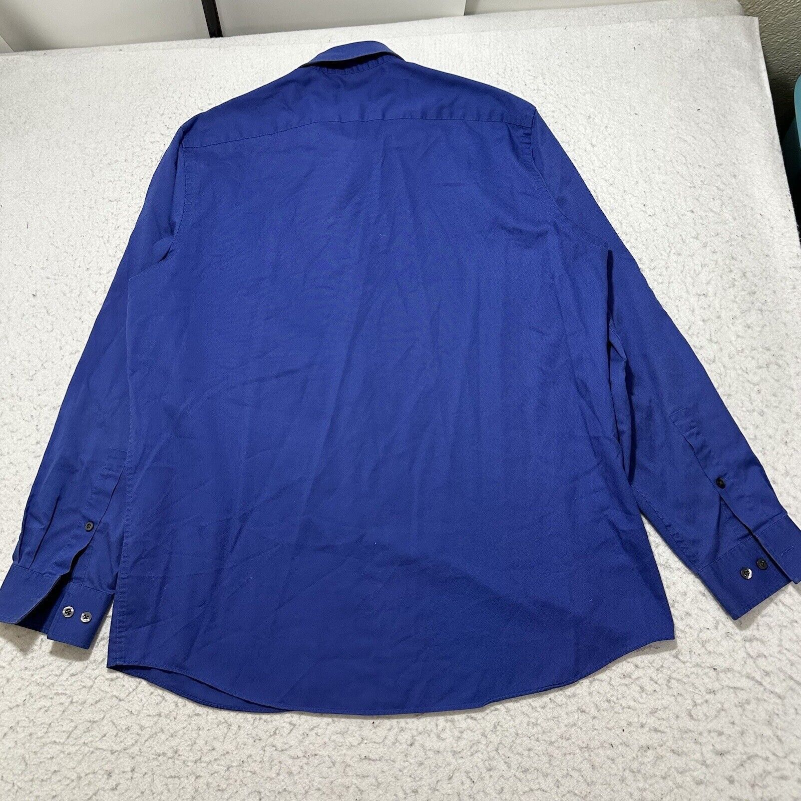 Michael Kors Michael Kors Large 16.5 - 34/35 Blue Button Down Dress Shirt Size US L / EU 52-54 / 3 - 21 Thumbnail