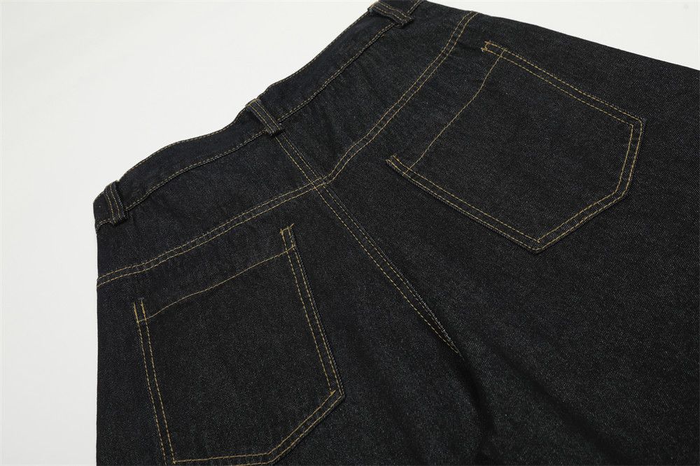 Jean Men's washed multi-pocket workwear scimitar jeans Size US 32 / EU 48 - 5 Thumbnail