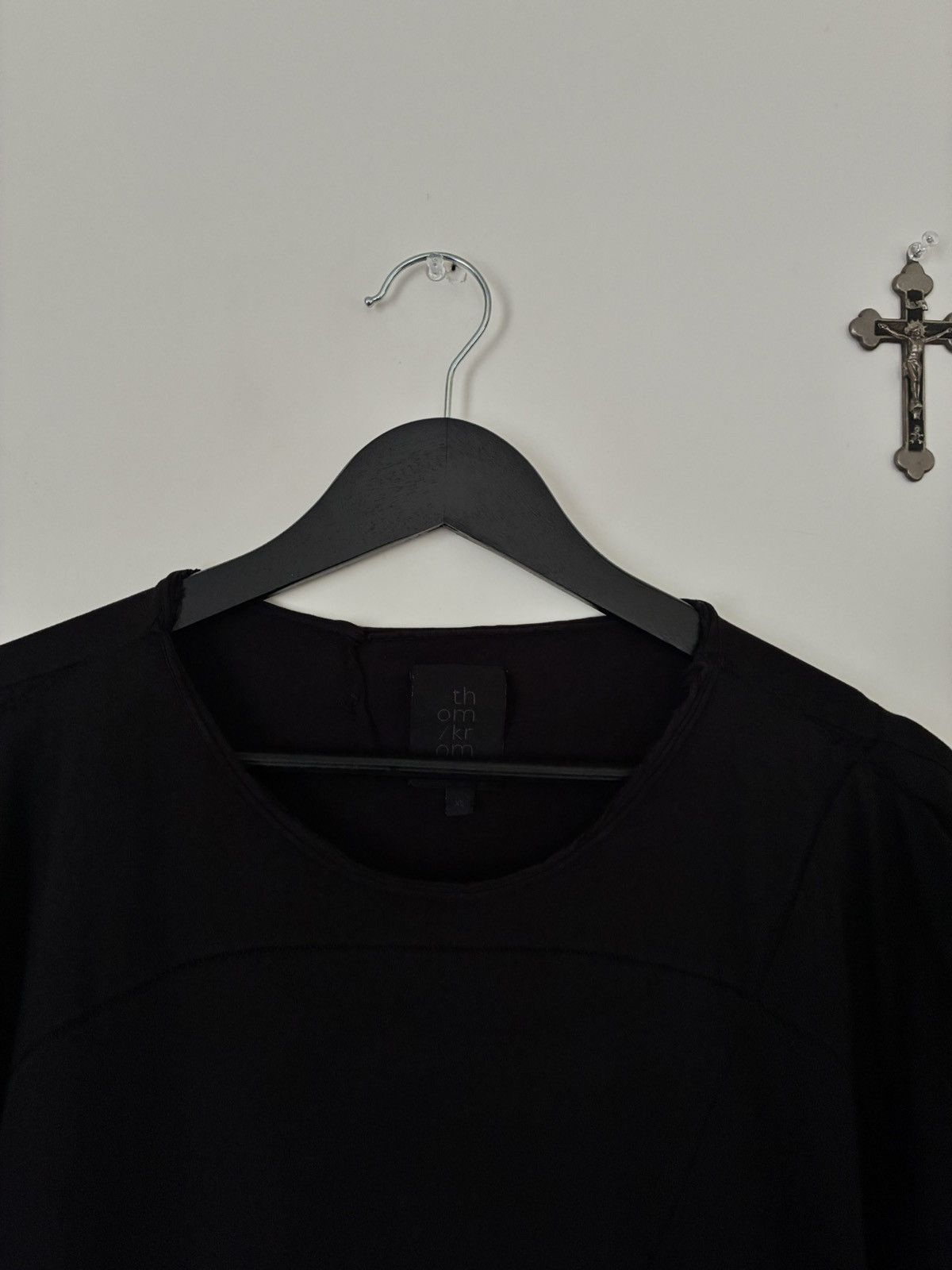 Thom Krom Thom Krom Asymmetrical Tee Size US XL / EU 56 / 4 - 3 Thumbnail
