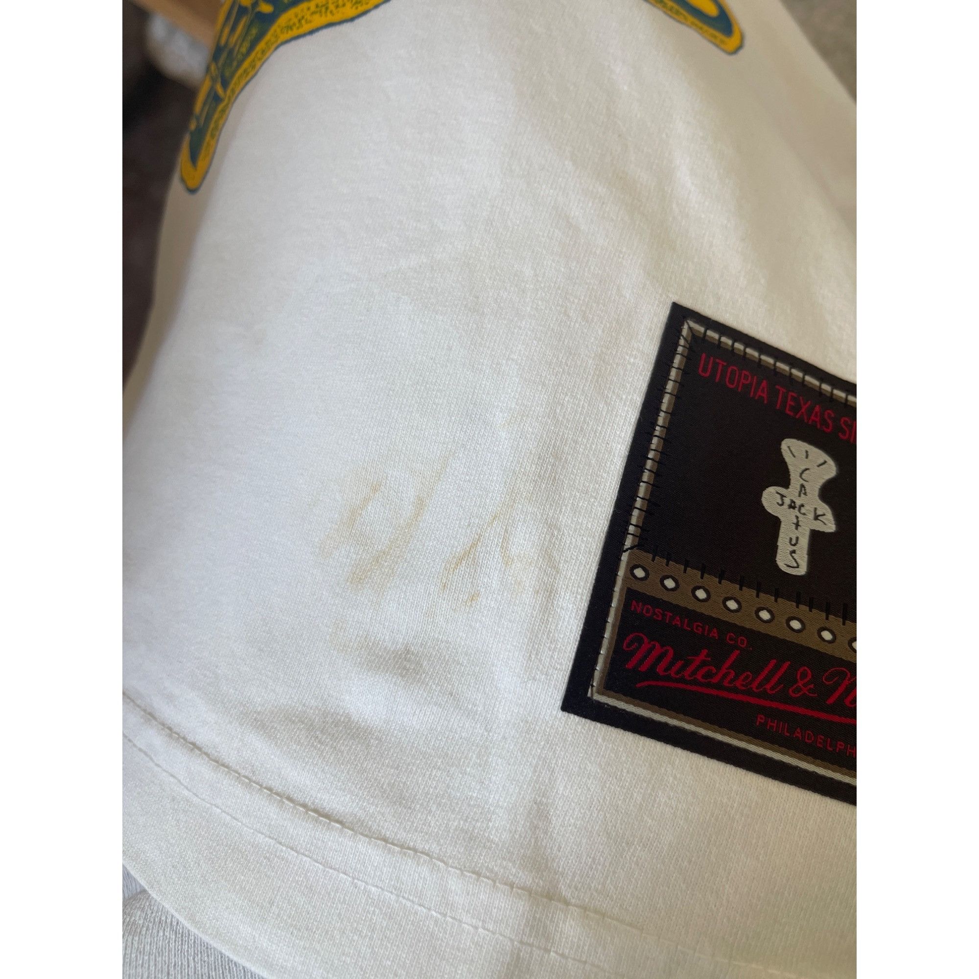 Mitchell & Ness × Travis Scott TRAVIS SCOTT CACTUS JACK x MITCHELL & NESS x NC A&T TEE M Size US M / EU 48-50 / 2 - 4 Thumbnail
