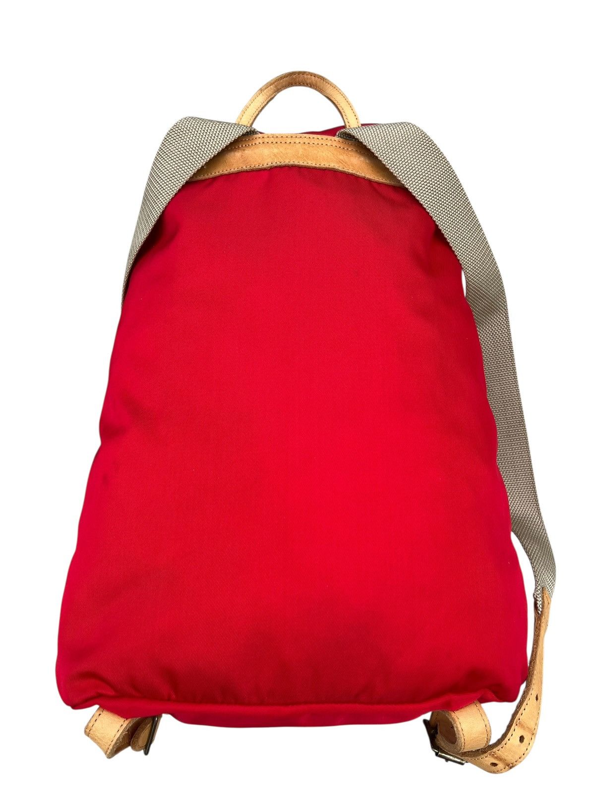Porter Vintage Porter by Yoshida Red Nylon Leather Backpack Bag Size ONE SIZE - 13 Thumbnail