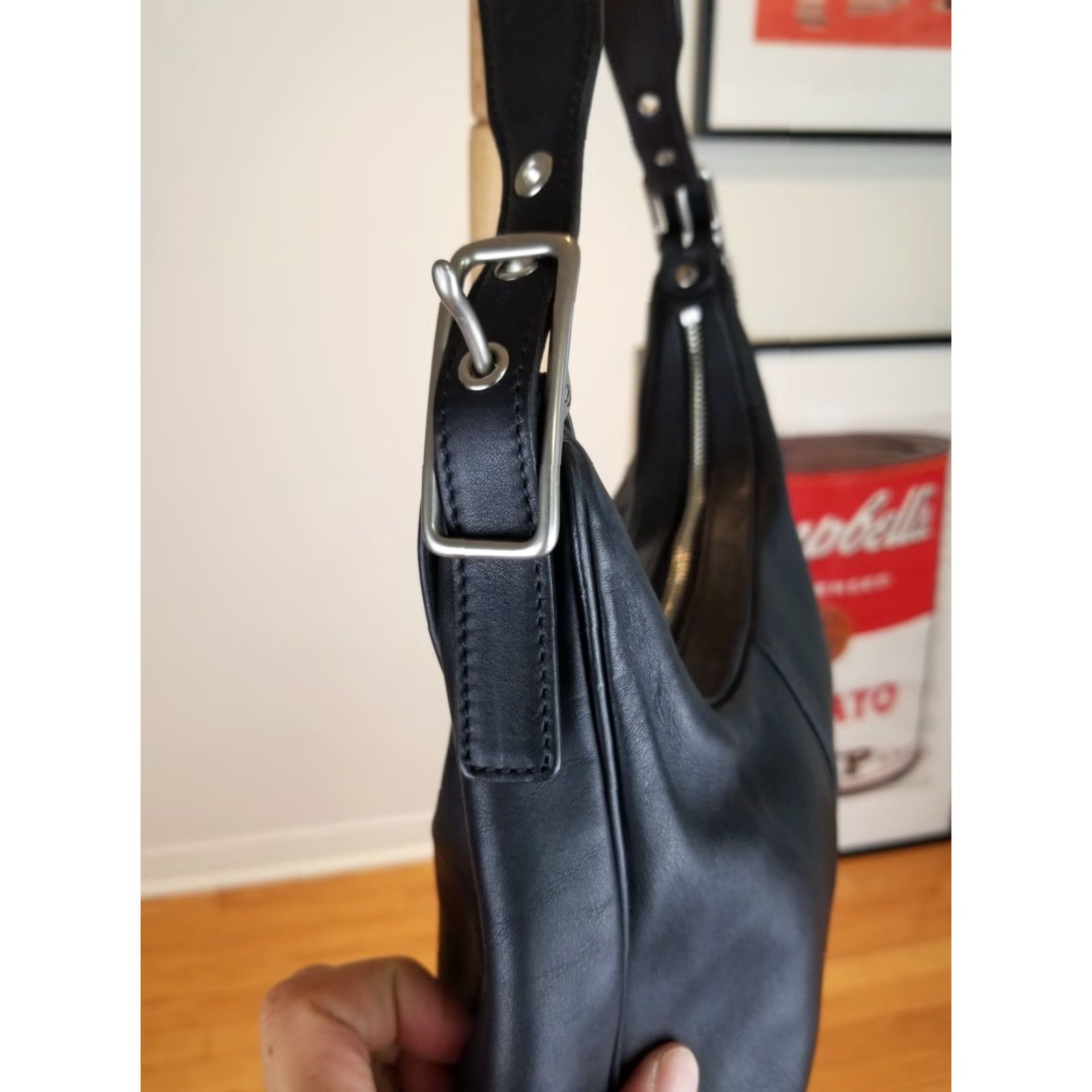 Coach VINTAGE COACH LEGACY WEST ZOE CRESCENT HOBO LEATHER SHOULDER HAND BAG 10740 Size ONE SIZE - 5 Thumbnail