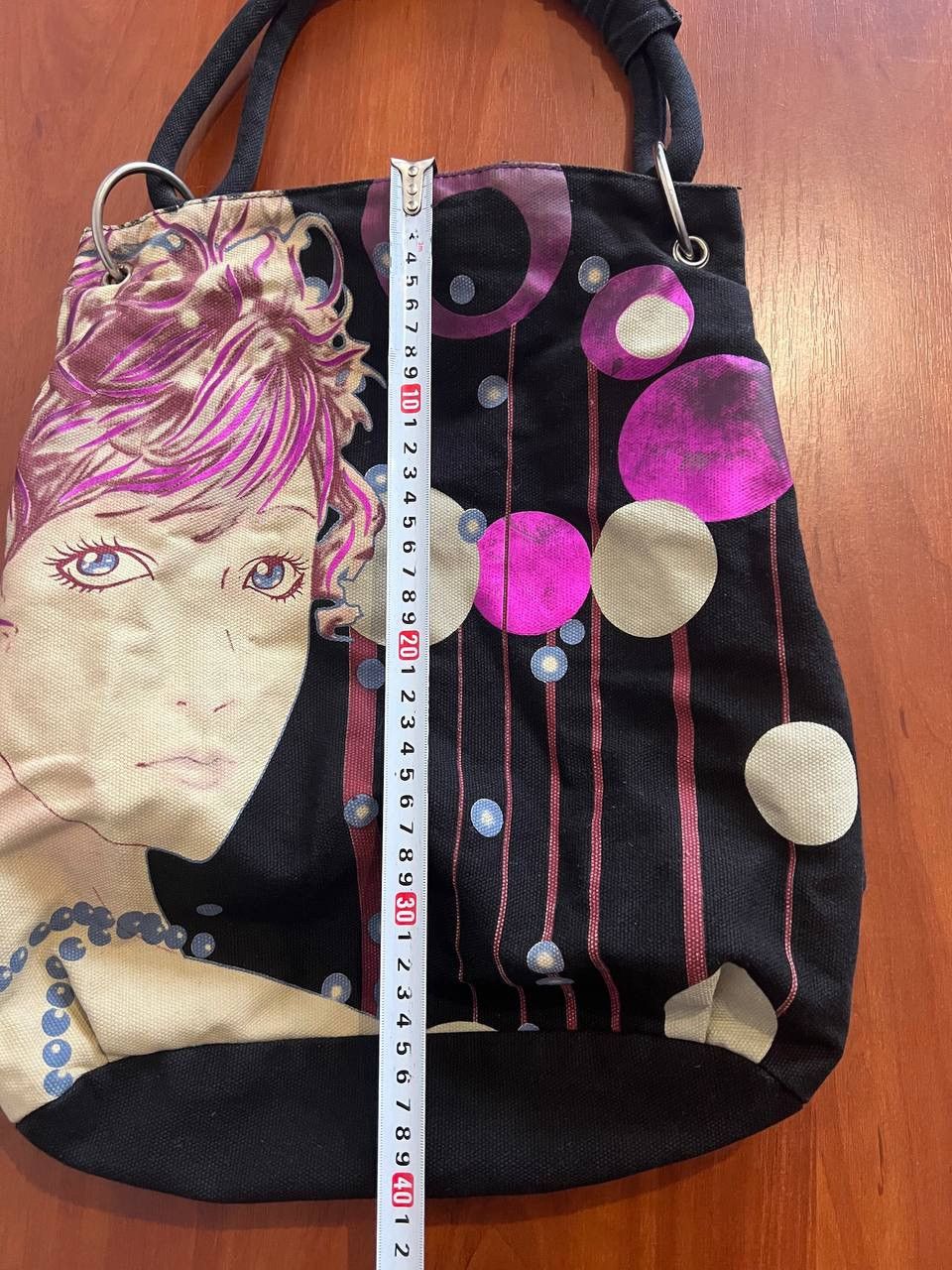 Custo Barcelona 90S RARE CUSTO BARCELONA GEISHA PRINT JAPANESE ART TOTE BAG Size ONE SIZE - 13 Thumbnail