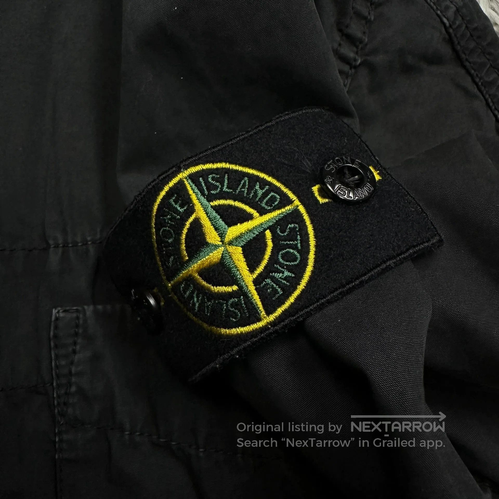 Stone Island stone island washed casual button jacket. Size US M / EU 48-50 / 2 - 3 Thumbnail