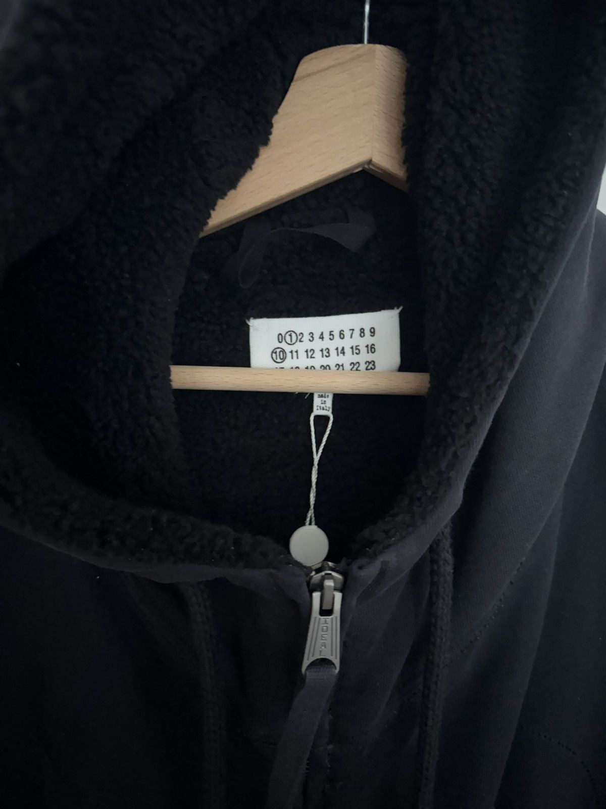 Maison Margiela Maison Margiela Oversized zipper fleece hoodie Size US M / EU 48-50 / 2 - 3 Thumbnail