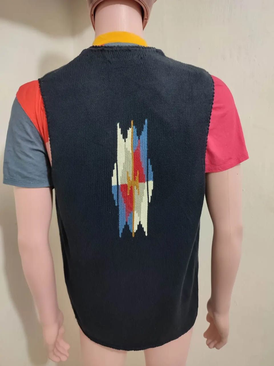 United Arrows United Arrows Navajo Sleeveless Vest Cardigan Native America Size US L / EU 52-54 / 3 - 2 Thumbnail