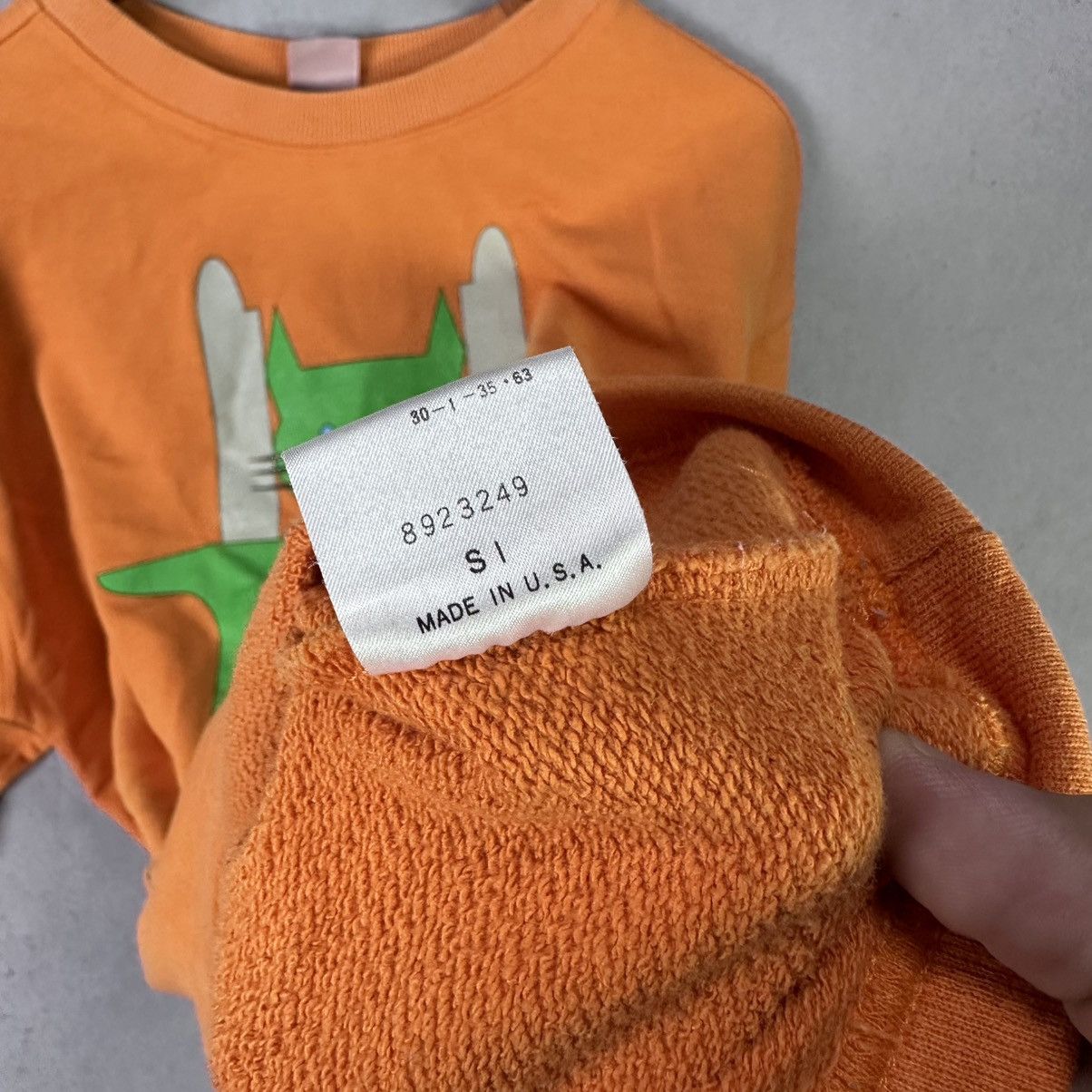 Vintage Vintage 90s I.N. Express Nobuo Ikeda Illustration Sweatshirt Size US S / EU 44-46 / 1 - 7 Thumbnail