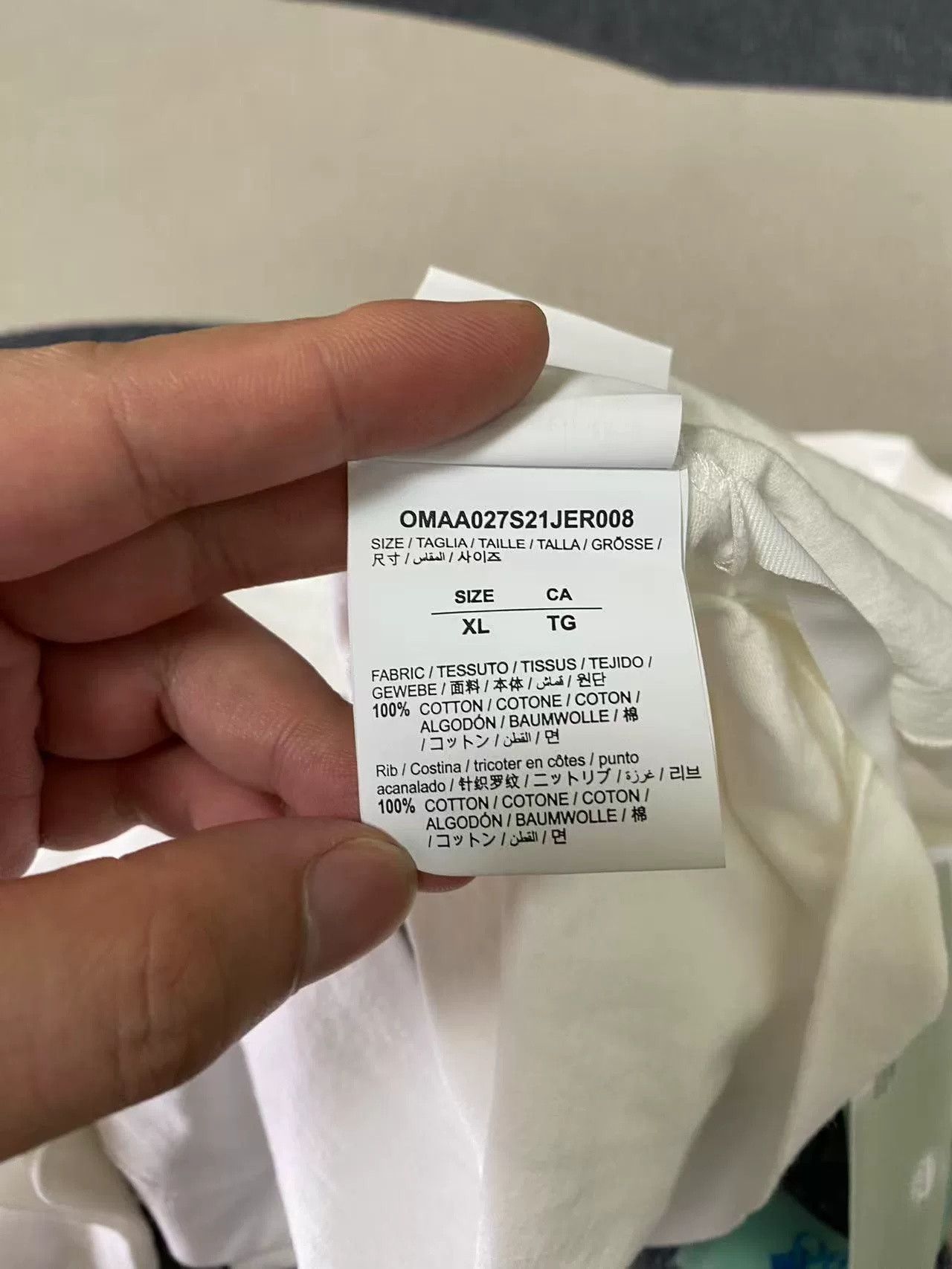 Off-White Off White Dissolved Arrow Print Short Sleeve Size US XL / EU 56 / 4 - 5 Thumbnail