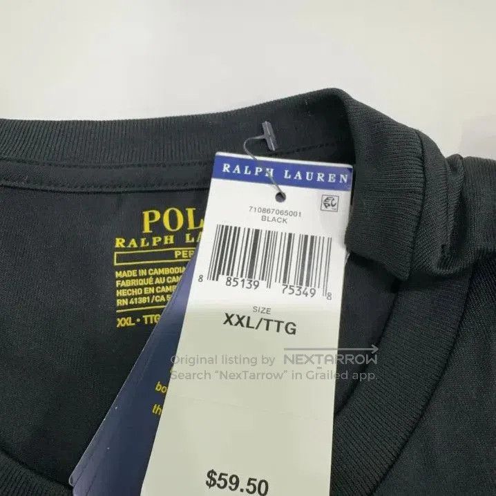 Polo Ralph Lauren Polo Ralph Lauren Solid Round Neck Short Sleeve Tee. Size US XXL / EU 58 / 5 - 5 Thumbnail