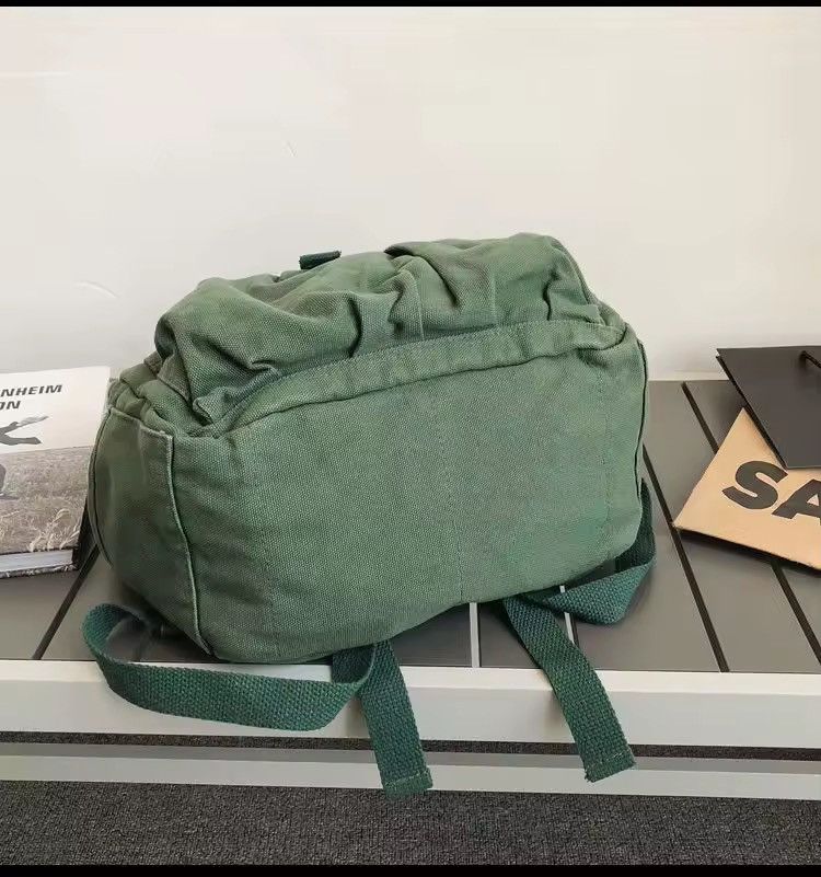 Other Canvas Capacity School Vintage Distressed Backpack Size ONE SIZE - 6 Thumbnail