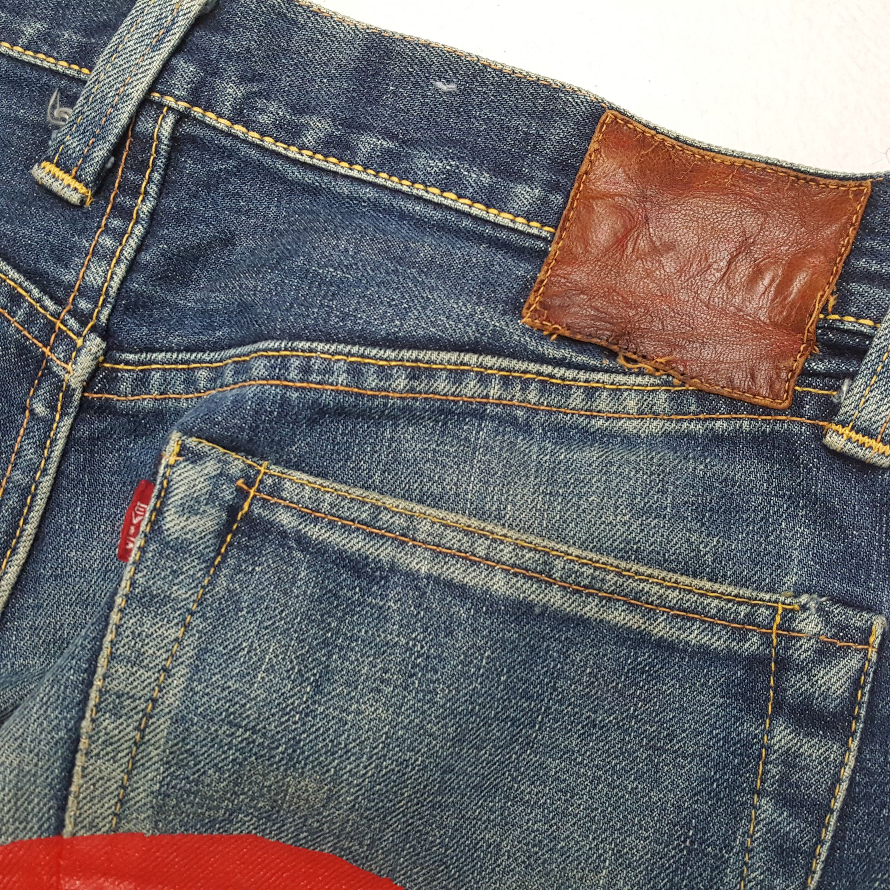 Evisu × Japanese Brand × Vintage EVIS Japanese Brand Streetwear Custom Daicock Jeans Size US 28 / EU 44 - 14 Thumbnail