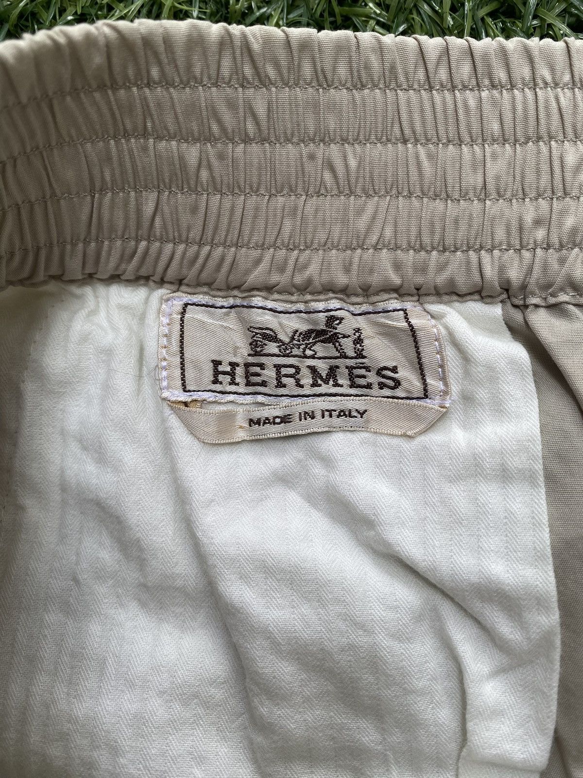 Hermes Vintage Hermes Stretchable Waist Pants Size US 40 / EU 56 - 16 Thumbnail