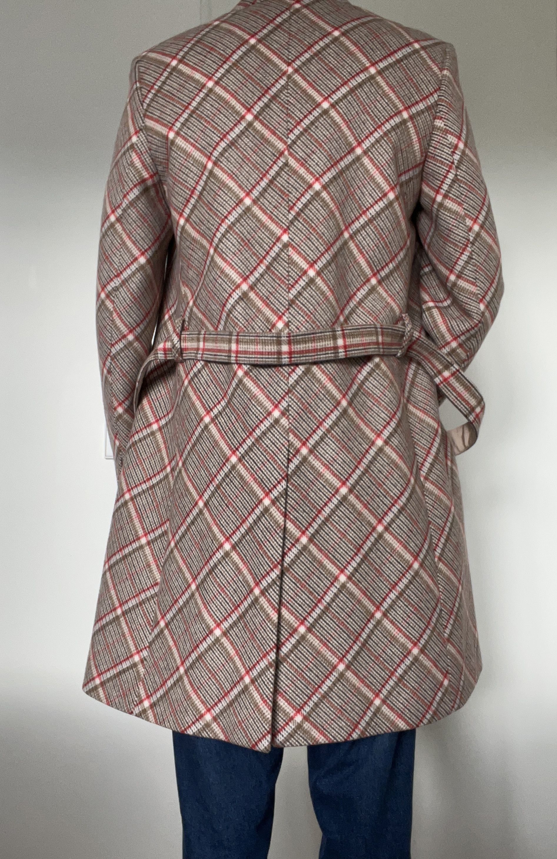 Dior Dior Men's Homme Tailored Check Checkered print wool coat. Size US M / EU 48-50 / 2 - 5 Thumbnail