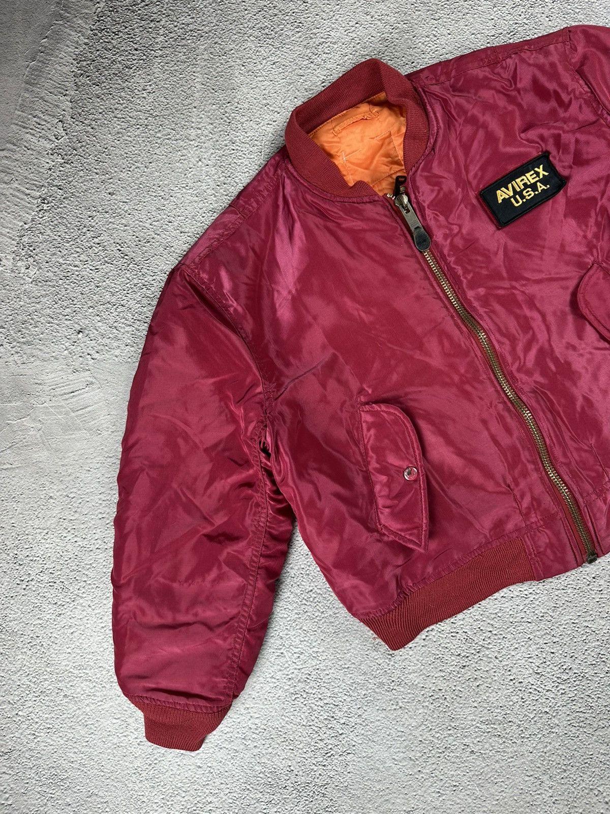Avirex Avirex Type Equipment Flight Bombers MA-1 Flyers USA Style Size US M / EU 48-50 / 2 - 3 Thumbnail