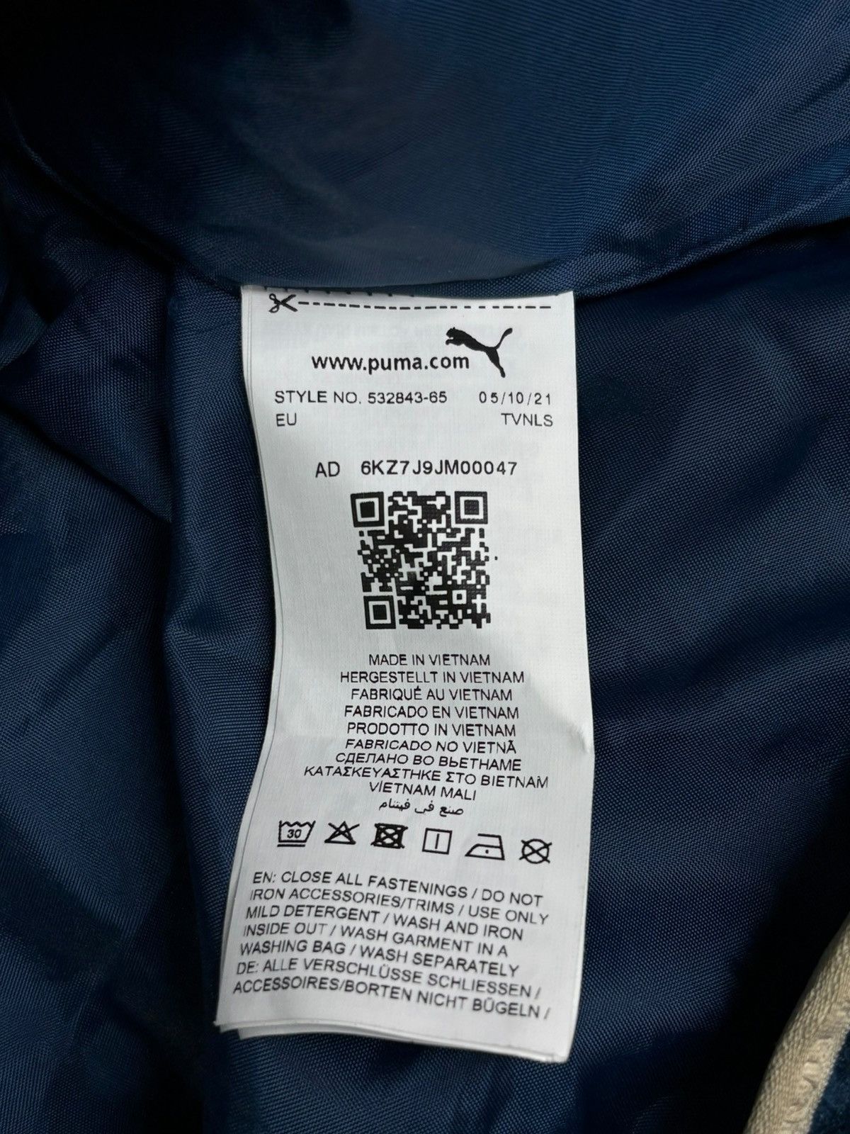 Puma Helly Hansen Sherpa Gilet Running Vest Jacket Blue Size US M / EU 48-50 / 2 - 16 Thumbnail