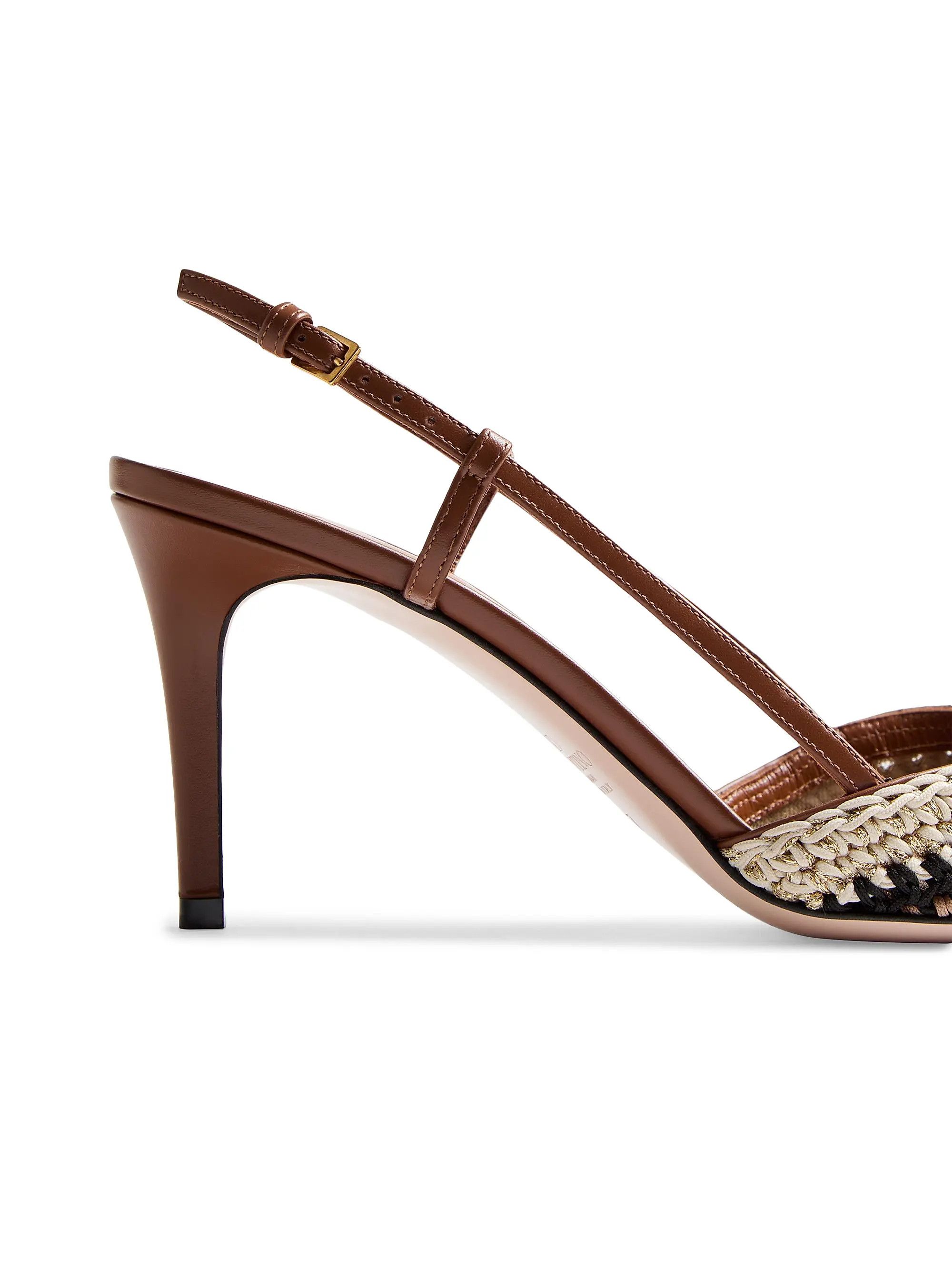 Valentino os11x0126 VLogo Signature Slingback Pumps in Multicolor Size US 7 / IT 37 - 7 Thumbnail