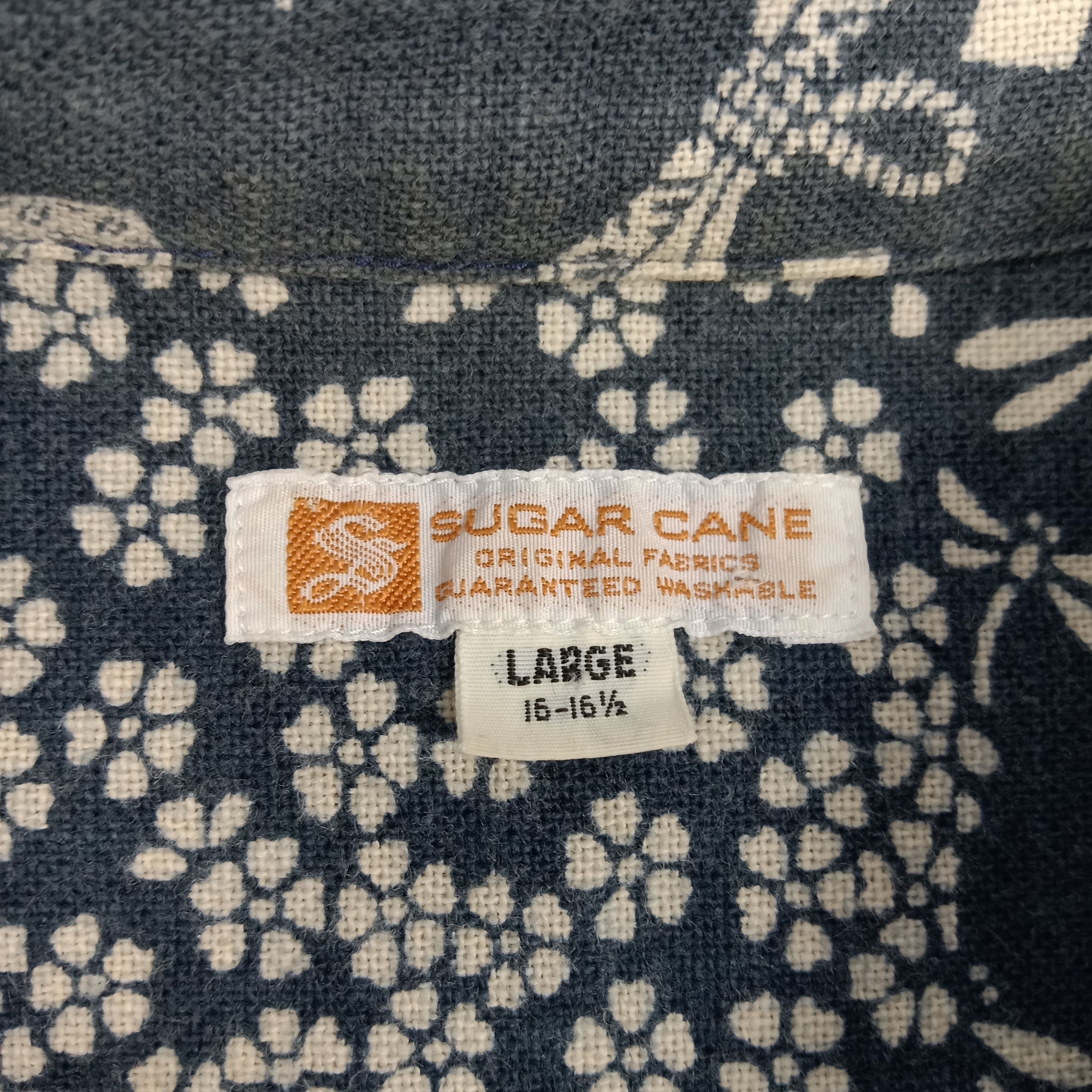 Japanese Brand × Sugar Cane × Vintage Sugar Cane Japanese Brand Rare Design Shirt Button Up Size US L / EU 52-54 / 3 - 3 Thumbnail