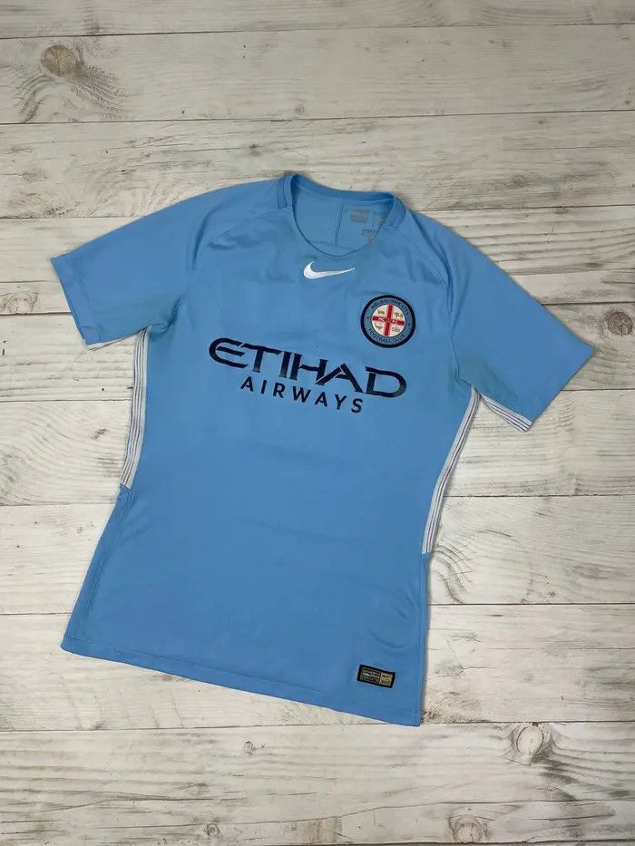 Nike Nike Melbourne City 2018 2019 Player Issue #50 Shirt Size US M / EU 48-50 / 2 - 1 Thumbnail