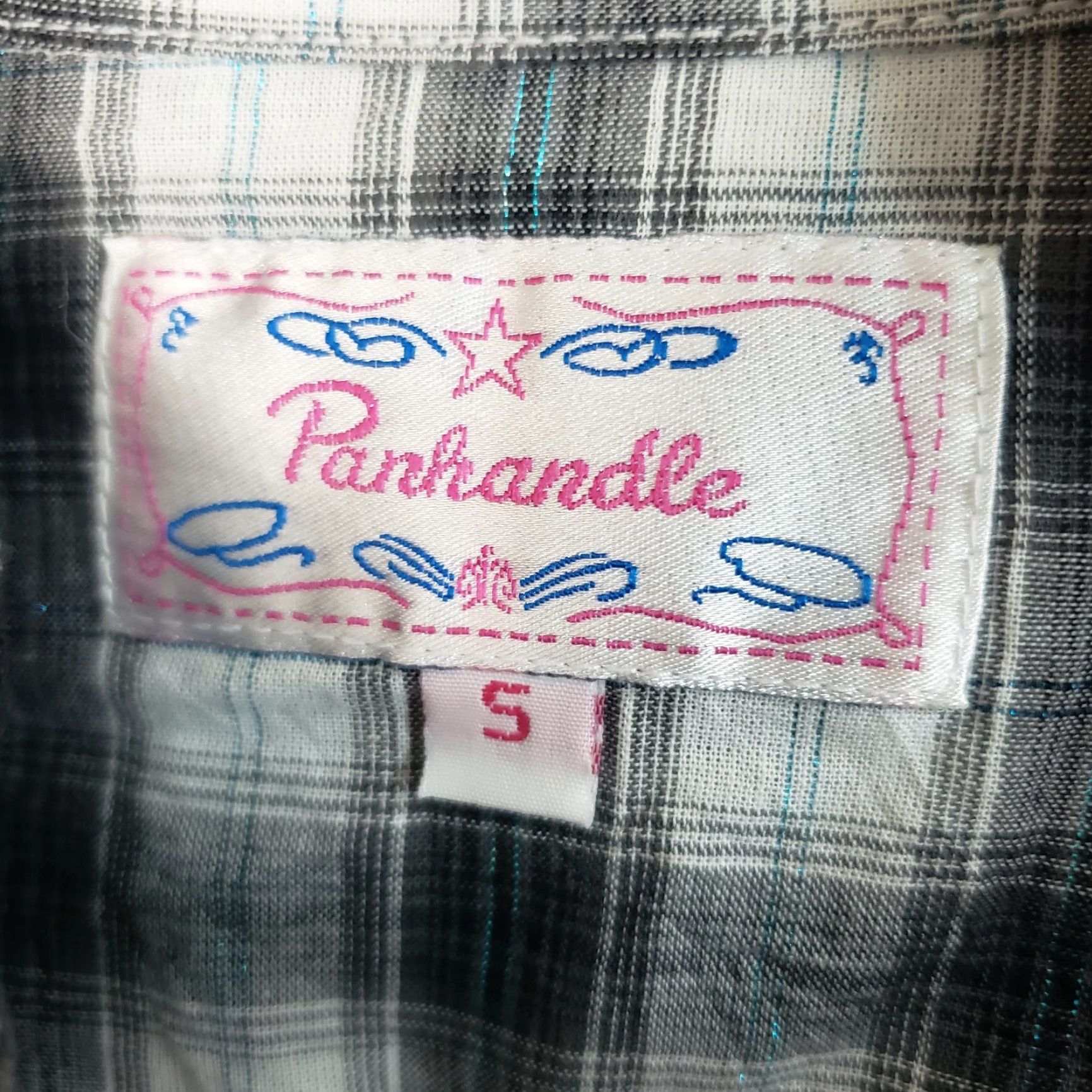 Vintage VINTAGE Panhandle Slim Womens Pearl Snap Shirt Sz Small Floral Plaid Embroidered Size S / US 4 / IT 40 - 5 Thumbnail