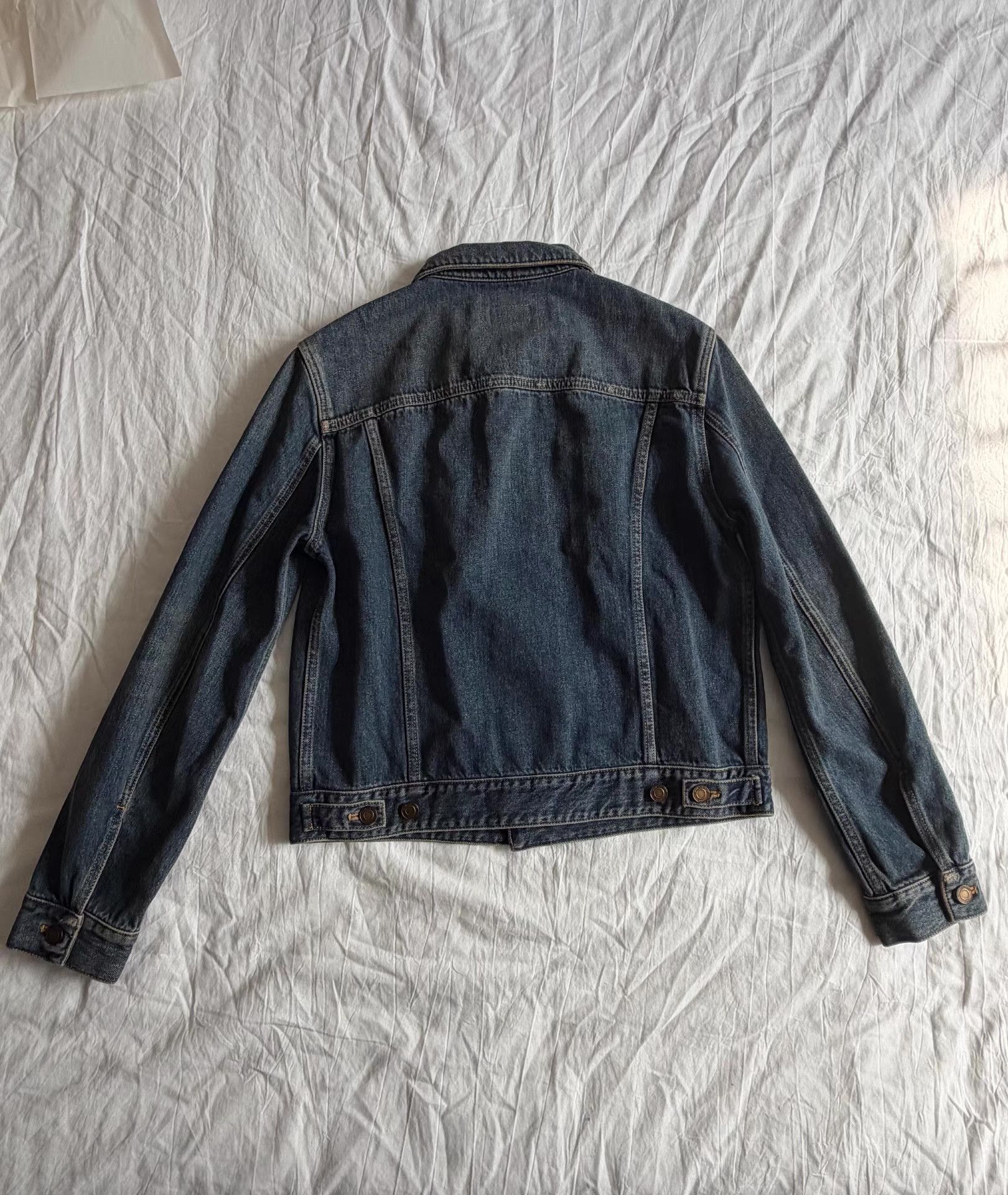 Saint Laurent Paris Saint Laurent Unisex Denim Jacket Ｑ23 Size US M / EU 48-50 / 2 - 2 Thumbnail