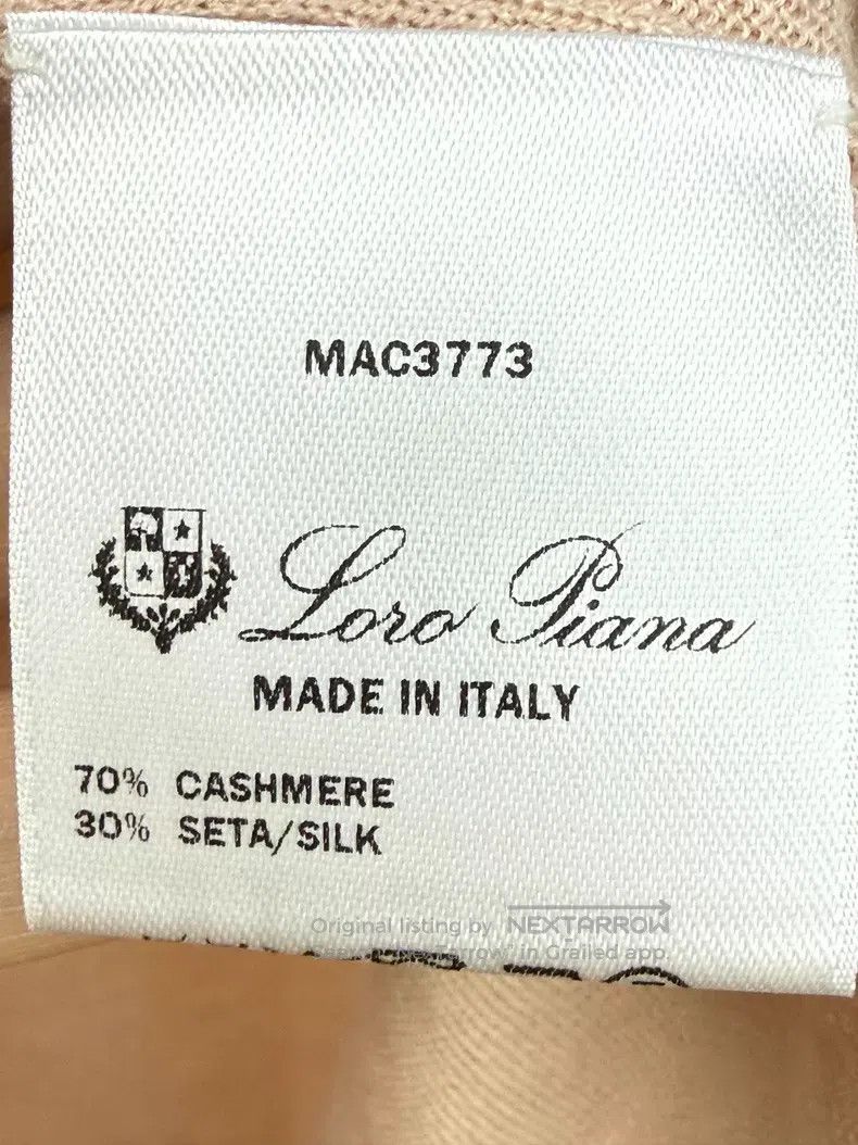 Loro Piana Loro Piana Italian Short Sleeve Knit Sweater Size XS / US 0-2 / IT 36-38 - 5 Thumbnail