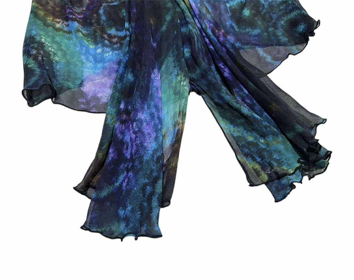Anna Sui 🔥Y2K Anna Sui Psychedelic See Through Bondage Blouse Size S / US 4 / IT 40 - 5 Thumbnail