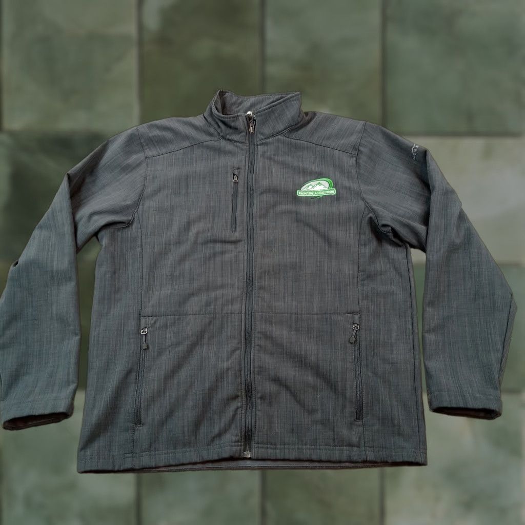 Eddie Bauer Eddie Bauer Men's Gray Full Zip Softshell Bomber Jacket Extra Large Size US XL / EU 56 / 4 - 1 Thumbnail