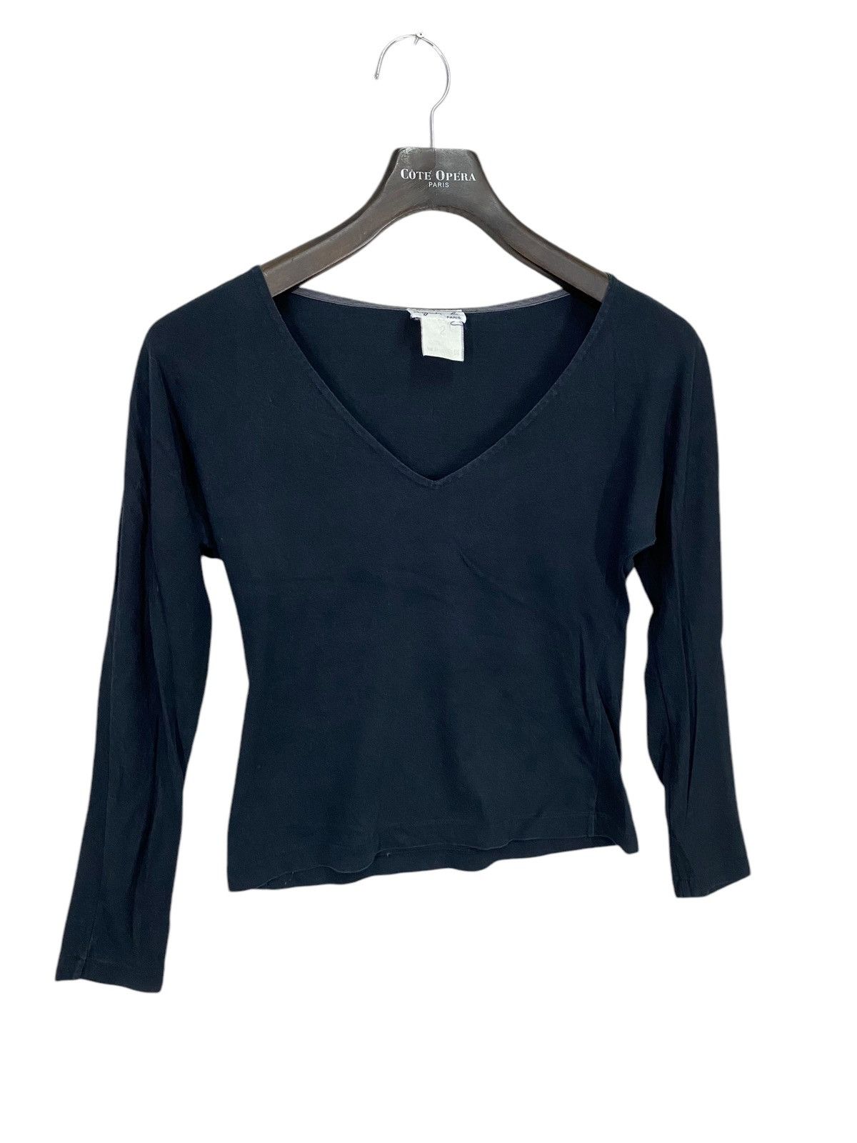 Designer × Vintage × agnes b. Vintage agnes b paris longsleeve Size S / US 4 / IT 40 - 2 Thumbnail