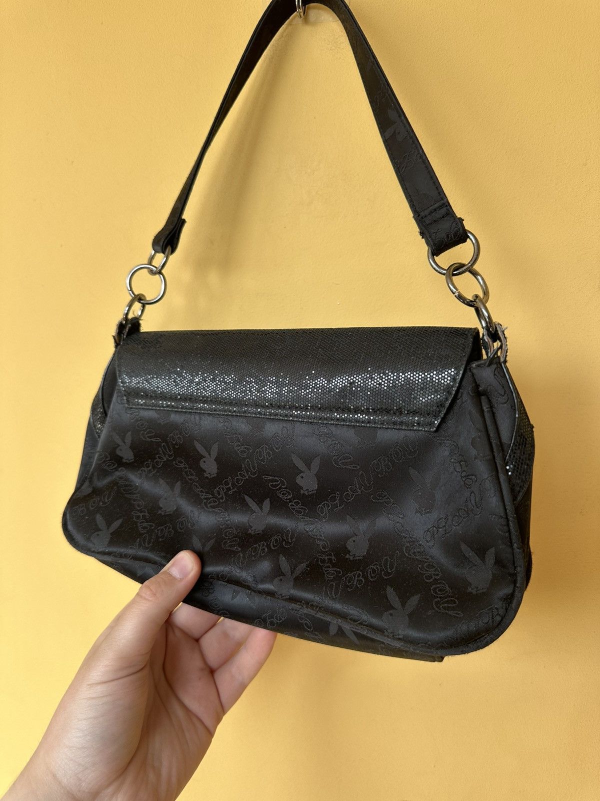 Playboy Playboy women bag vintage Y2K style monogram 90s Size ONE SIZE - 6 Thumbnail
