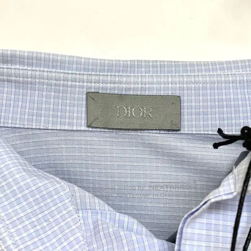 Dior Dior Blue Cotton Long Sleeve Shirt . Size US M / EU 48-50 / 2 - 2 Thumbnail