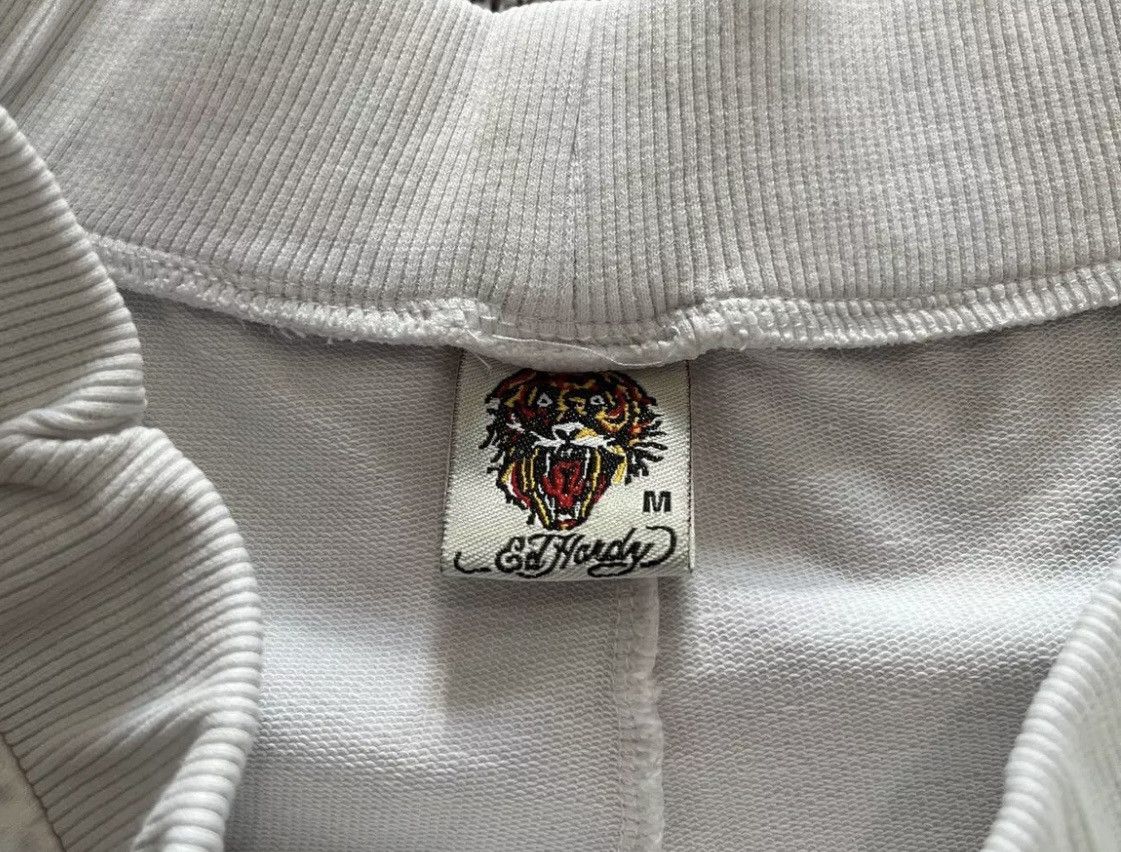 Ed Hardy × Vintage Ed Hardy Exclusive White Breeches Love Kills Slowly Size M Size 32" / US 10 / IT 46 - 7 Thumbnail