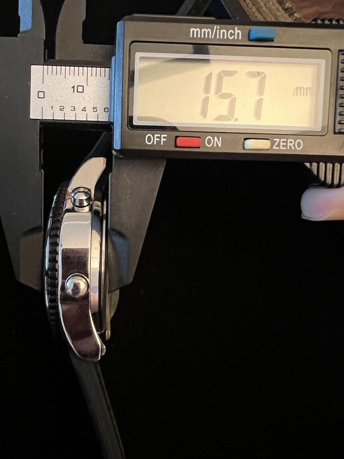 Designer RBX Watch 46 mm Plastic On Front And Back Of Watch Size ONE SIZE - 7 Thumbnail