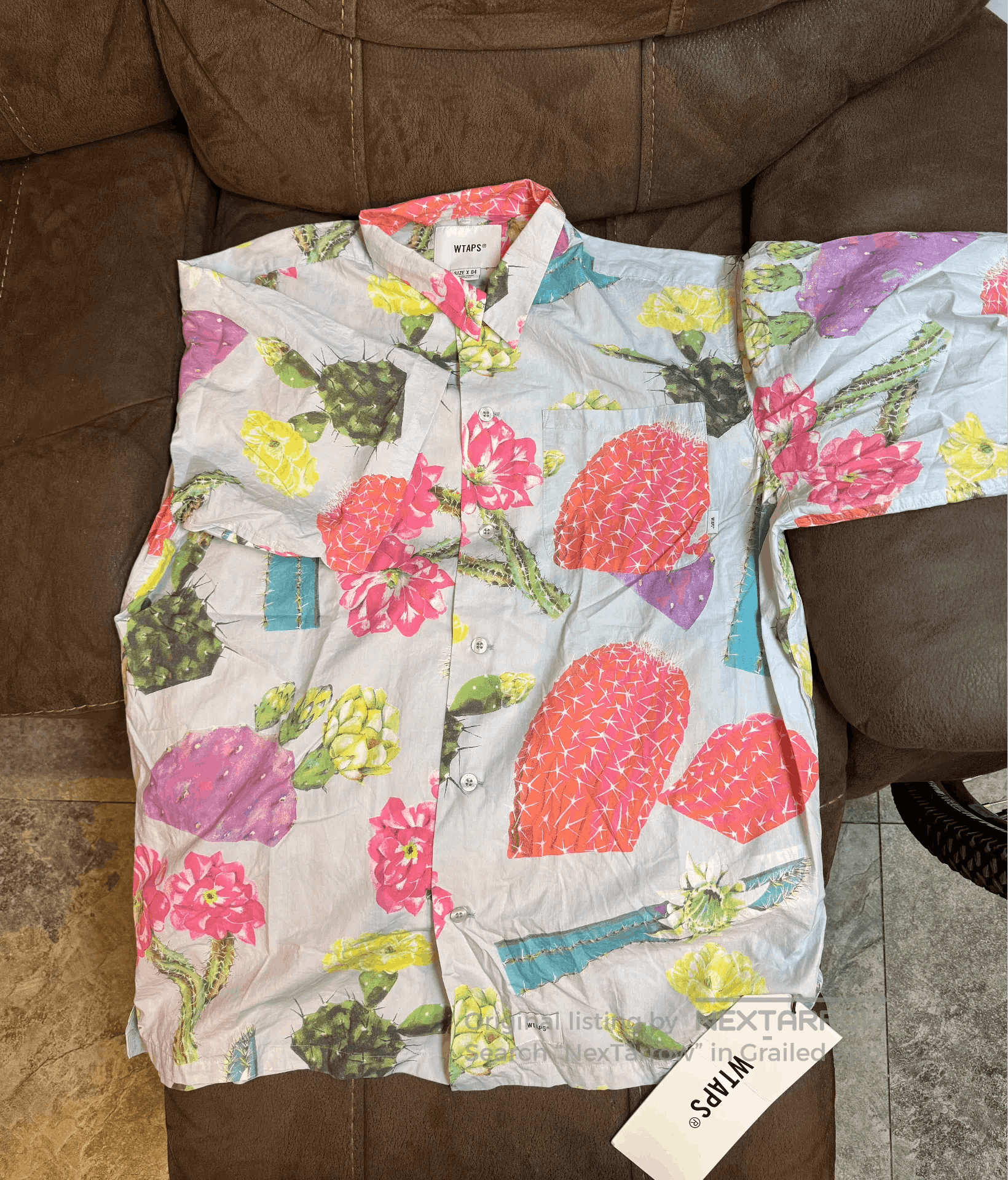 Wtaps WTAPS 24SS Hawaiian Shirt. Size US XL / EU 56 / 4 - 1 Thumbnail