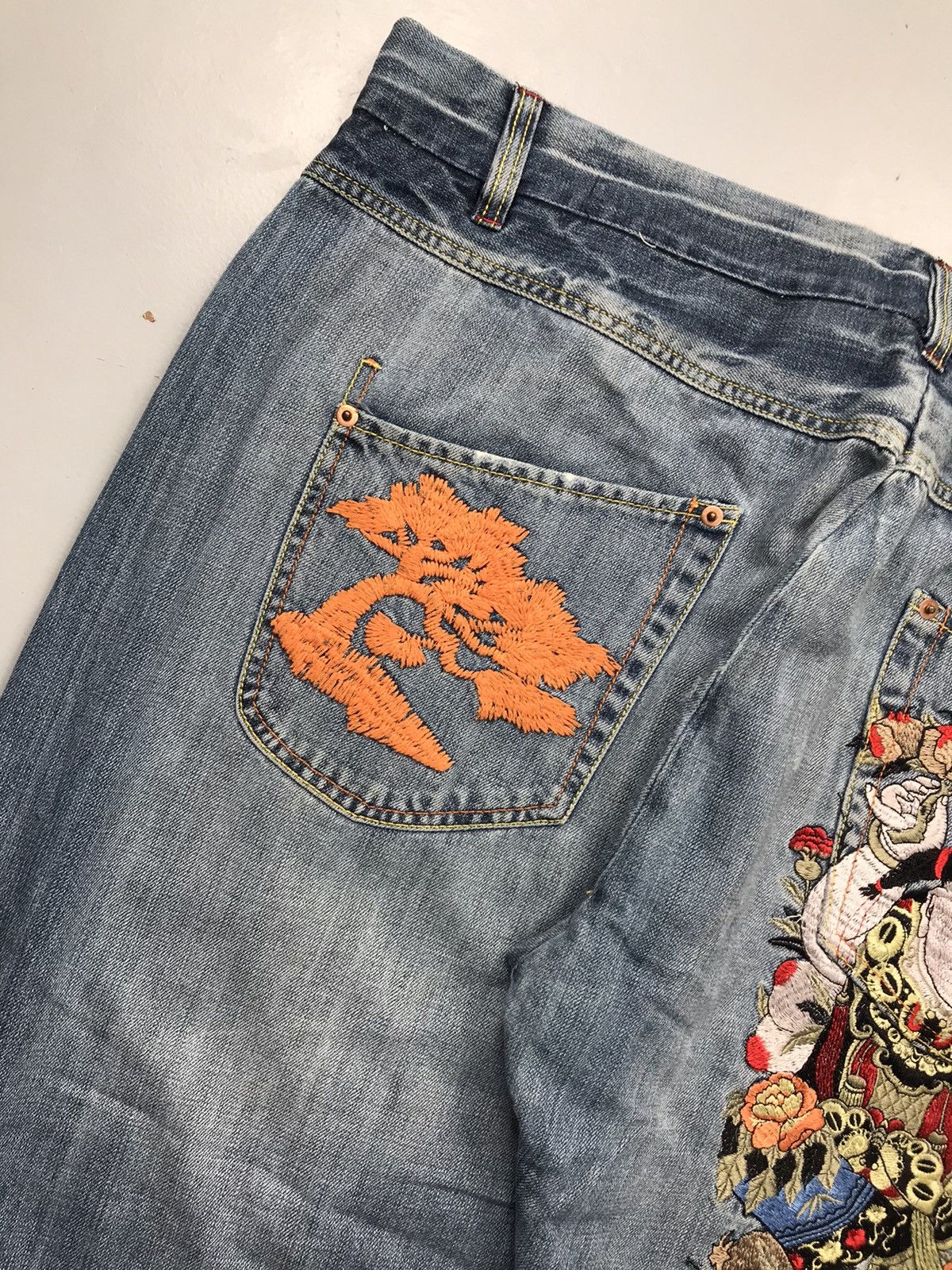 Ciano Farmer Vintage Ciano embroidered cropped denim Size US 44 / EU 60 - 9 Thumbnail