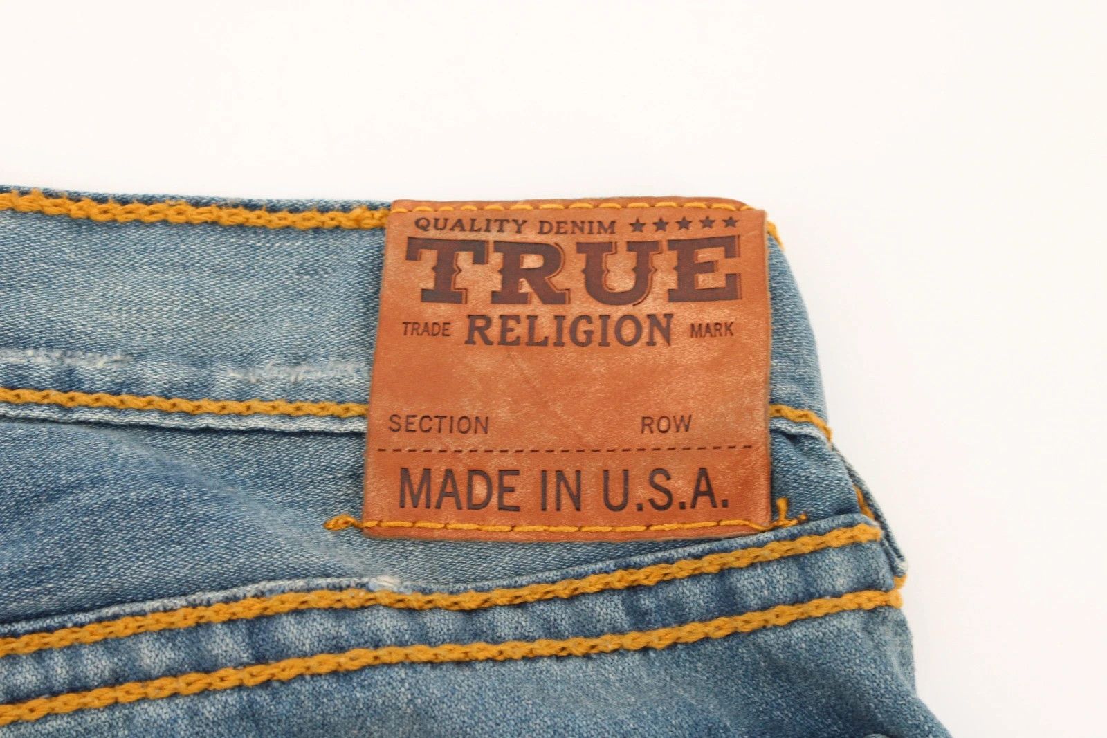 True Religion Loose Jeans Sematary Baggy Drip Budda Drain truey Size US 32 / EU 48 - 4 Thumbnail