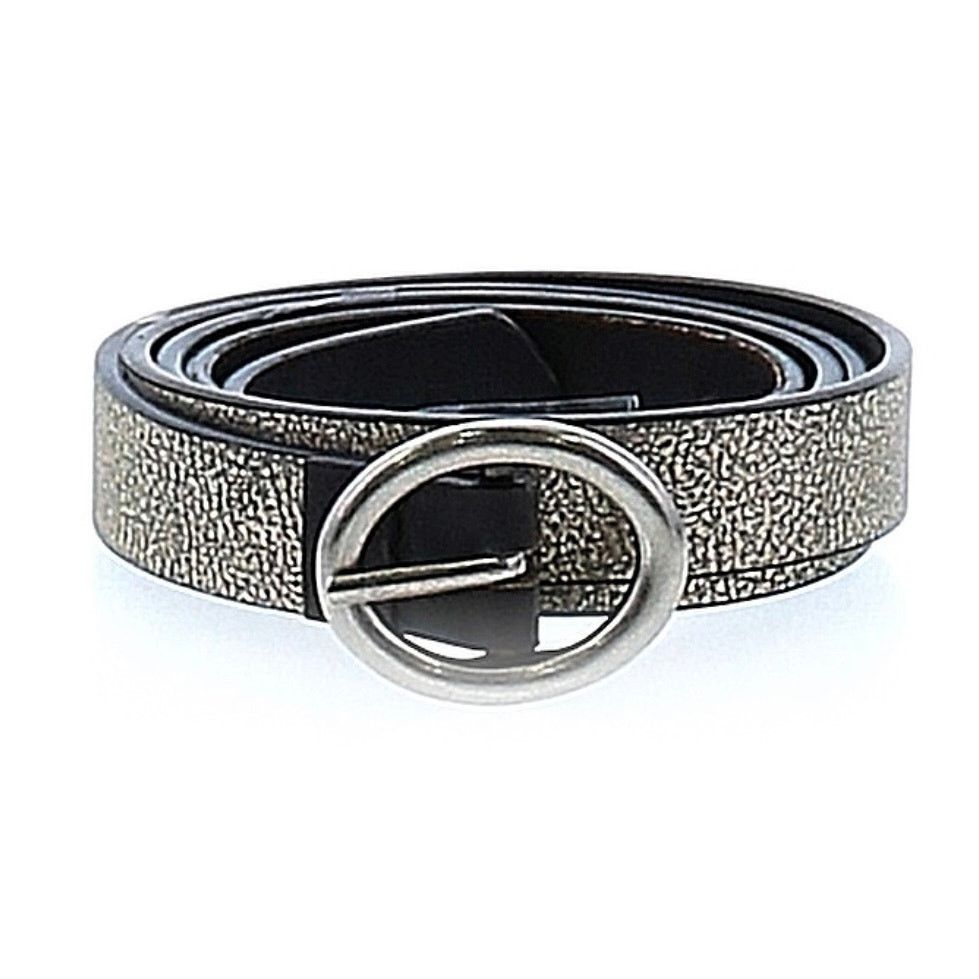 Other Thin Metallic Silver Belt size S Size ONE SIZE - 1 Preview