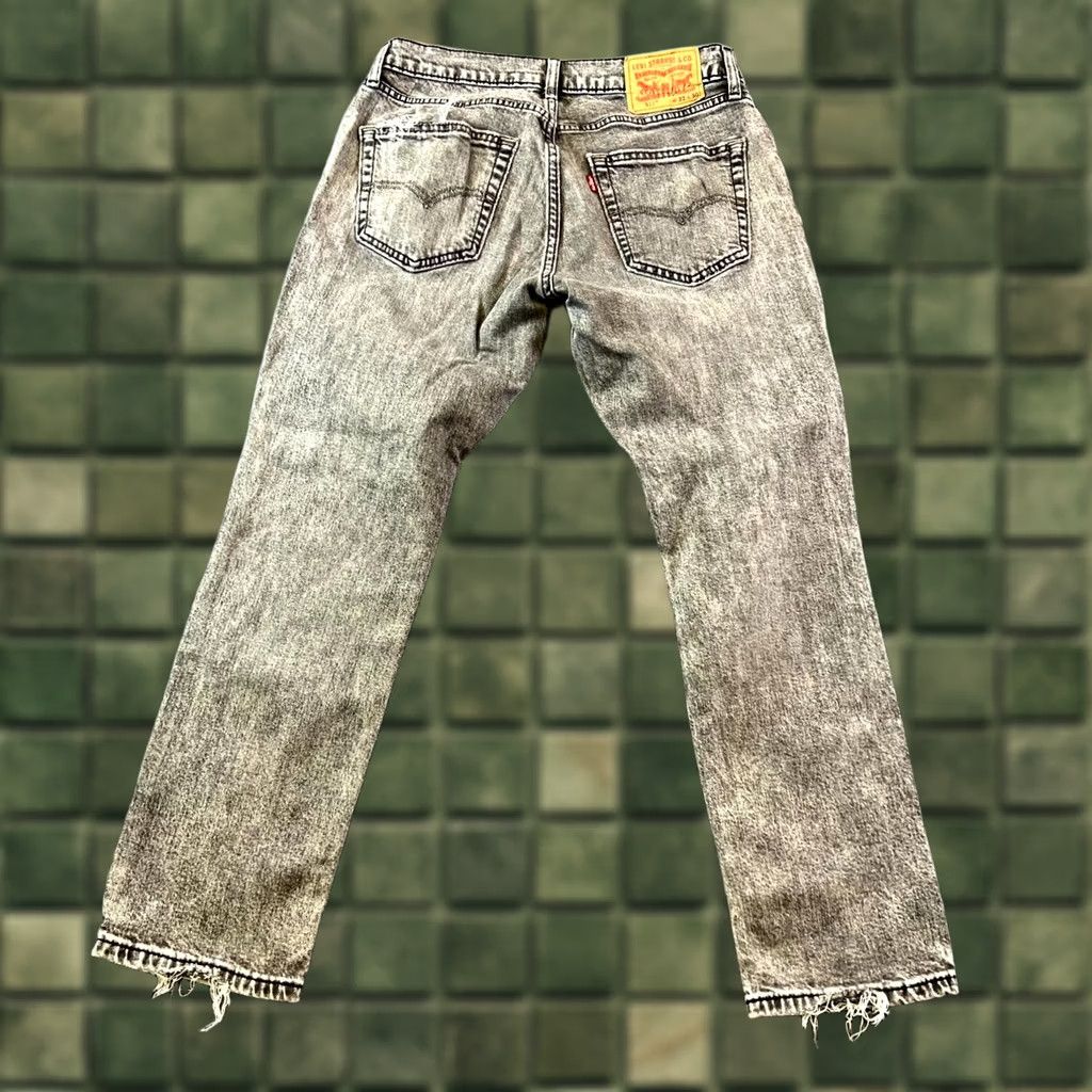 Levi's Levi's 511 Jeans Mens Gray Denim Stretch Slim Fit Straight Leg Streetwear 32x30 Size US 32 / EU 48 - 1 Thumbnail