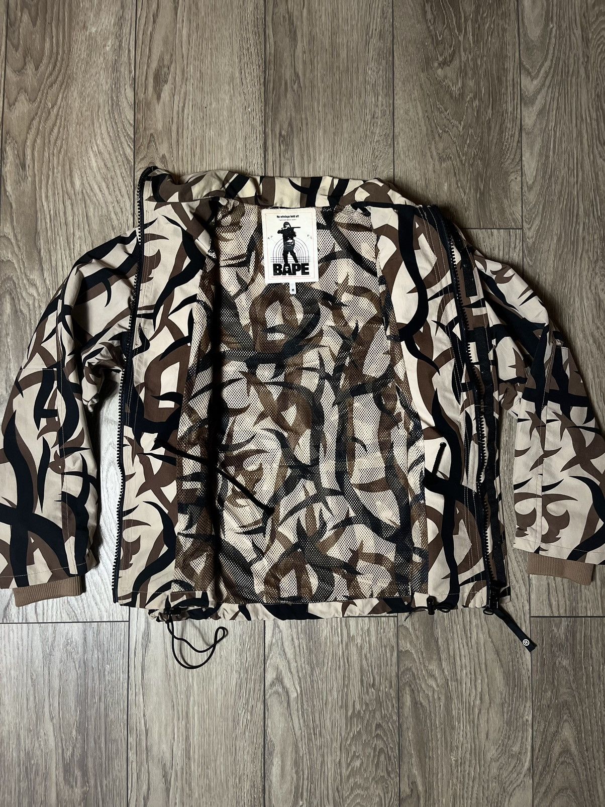 Bape Tribal Camo M-65 Jacket Size US M / EU 48-50 / 2 - 15 Thumbnail