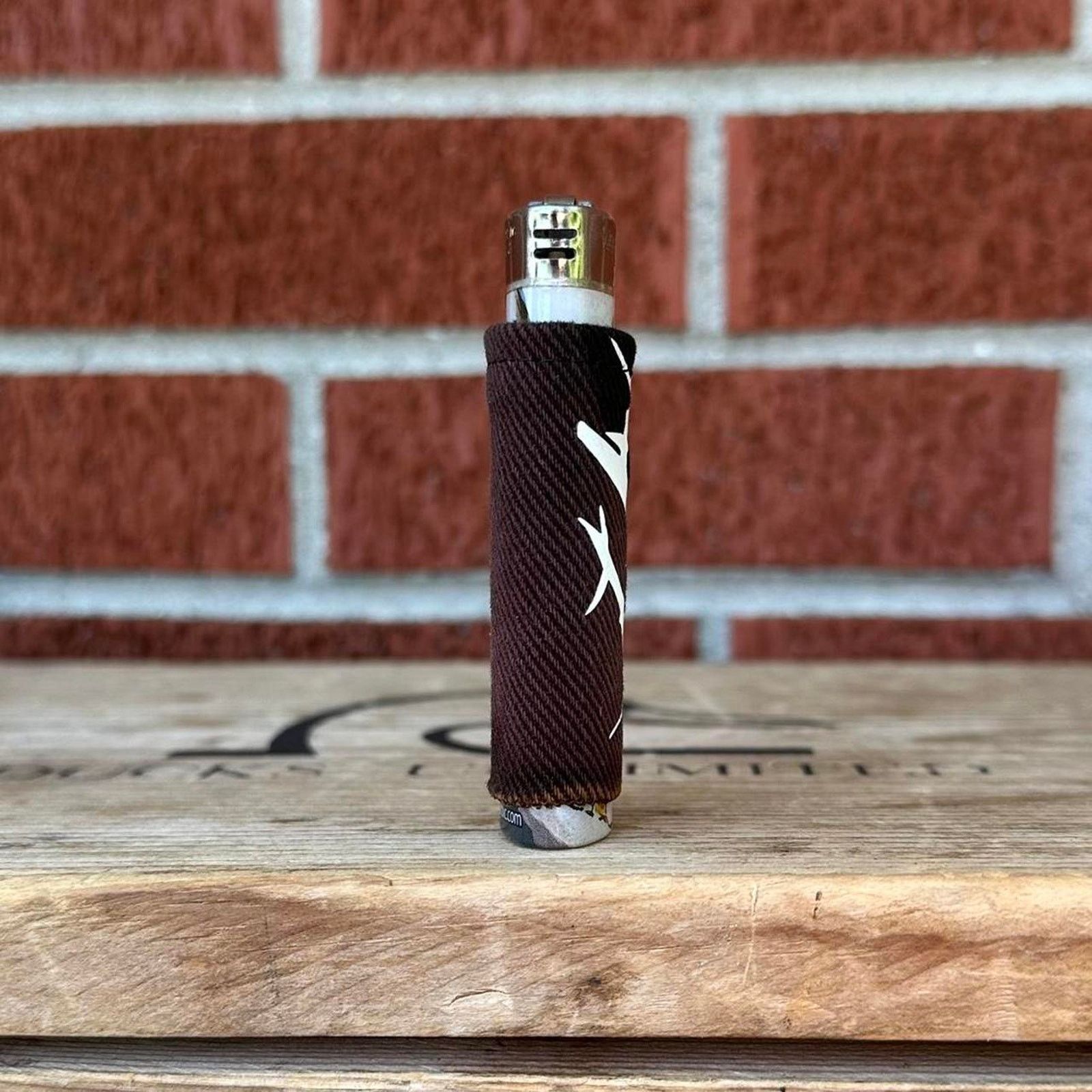Vintage Grailtap thorns black denim lighter case cover cybersigilism Size ONE SIZE - 3 Thumbnail