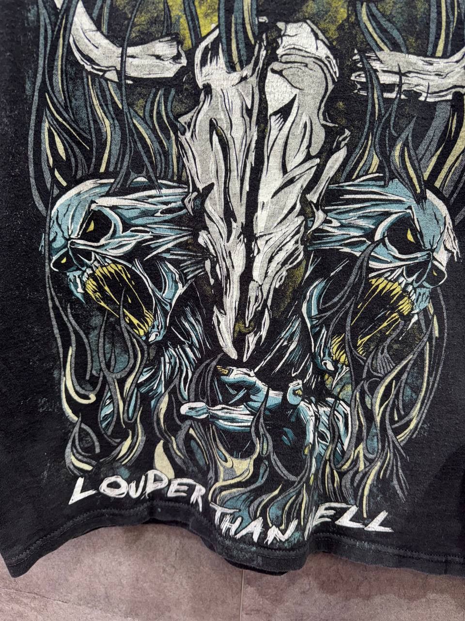 Band Tees Mens Vintage T Shirt Wacken 2013 Louder Than Nell Size US M / EU 48-50 / 2 - 8 Thumbnail